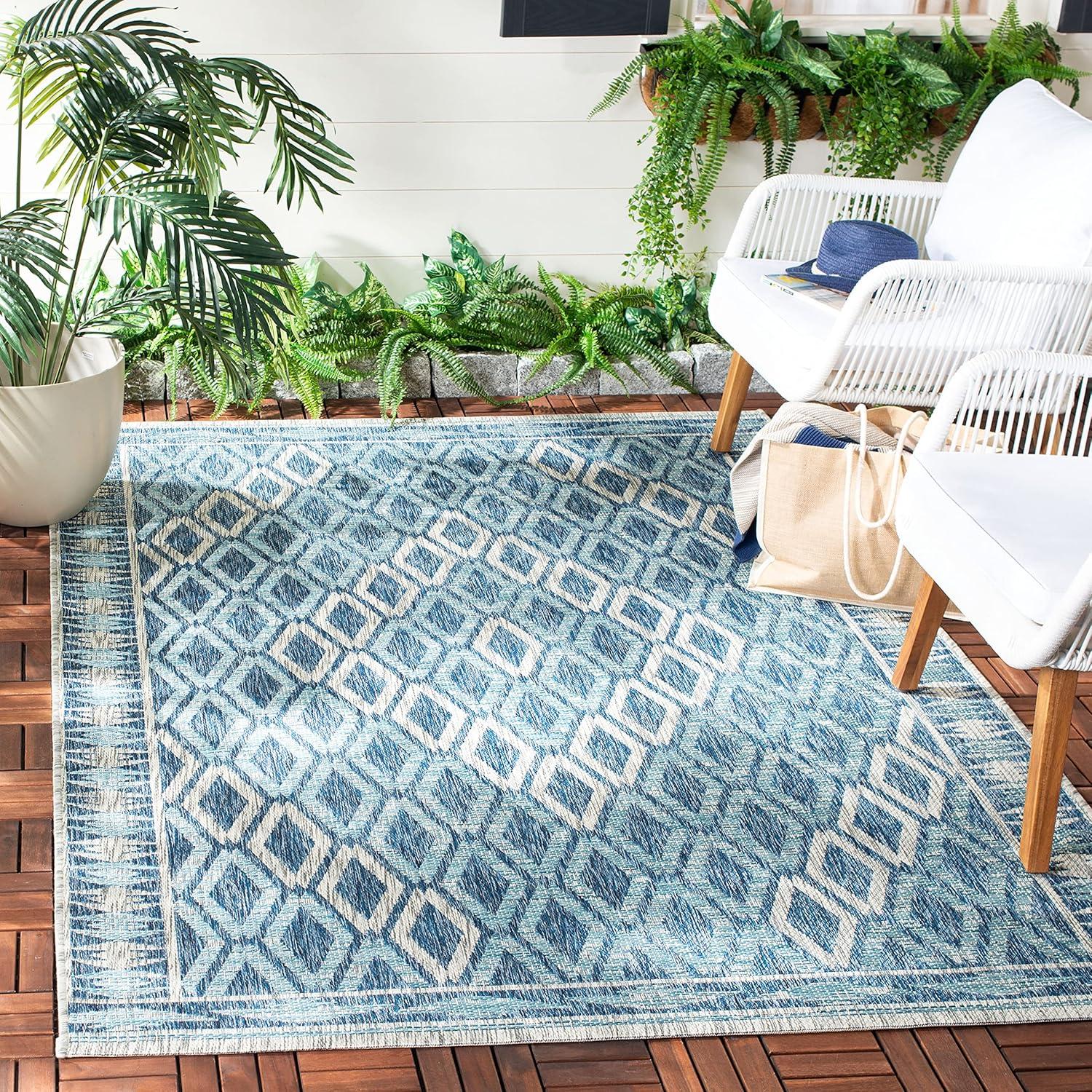 Courtyard CY8531 Power Loomed Indoor/Outdoor Area Rug  - Safavieh