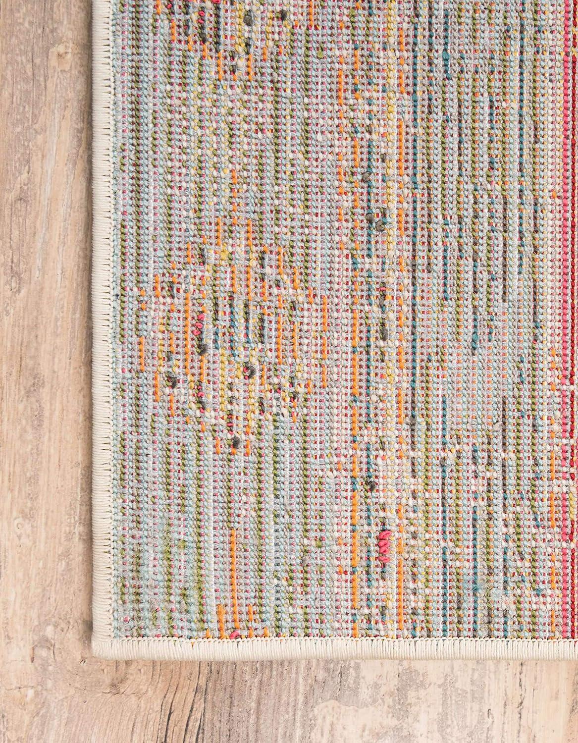 Unique Loom 9' 0 x 12' 2 Blue Sedona Yellowstone Area Rug