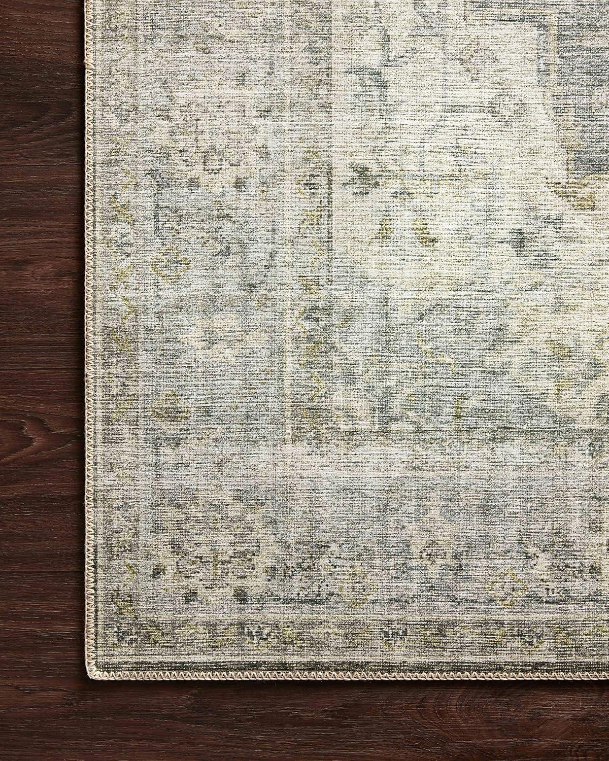 Loloi II Skye SKY-12 Charcoal / Dove Oriental Area Rug 7'-6" x 9'-6"