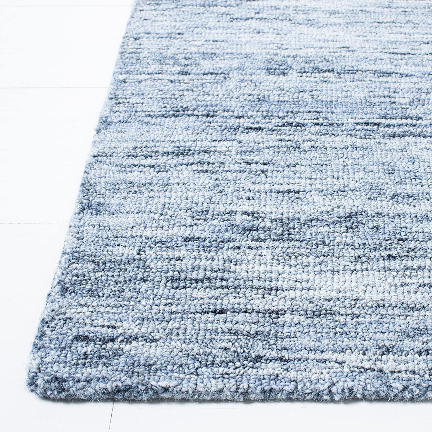 SAFAVIEH Metro Jaymes Distressed Runner Rug, Blue, 2'3" x 8'