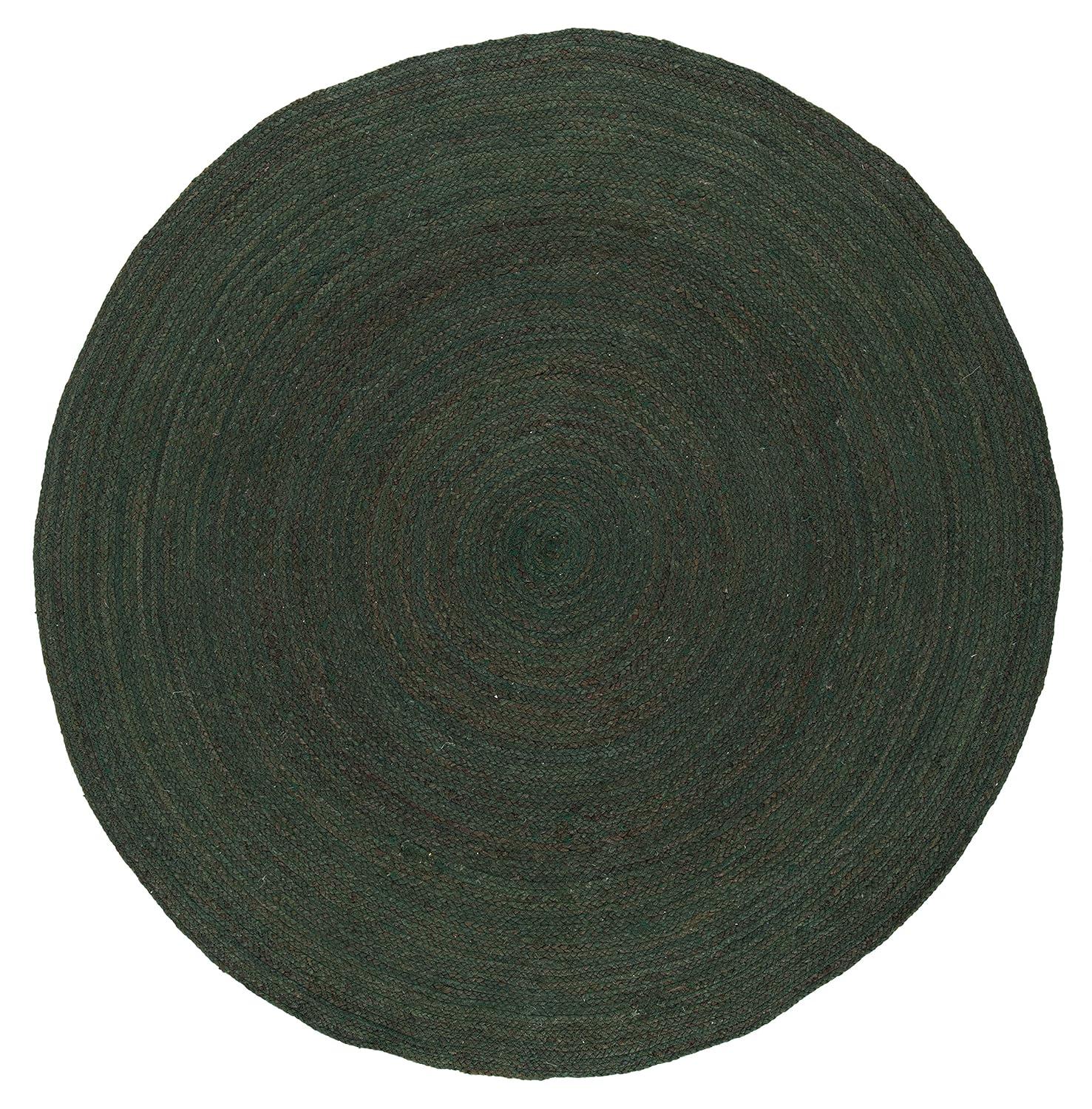August Grove® Lupica Natural Fiber Hand Woven Jute Solid Color Rug | Wayfair