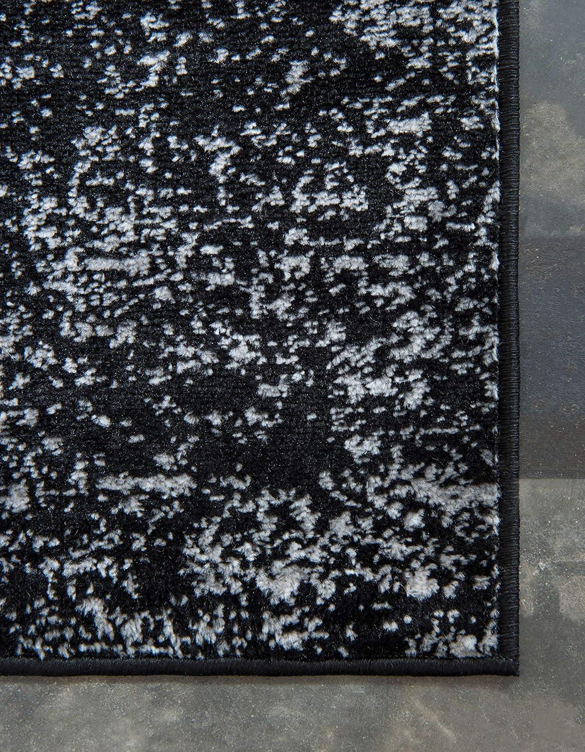 Unique Loom 9' 0 x 12' 0 Sofia Casino Black Area Rug