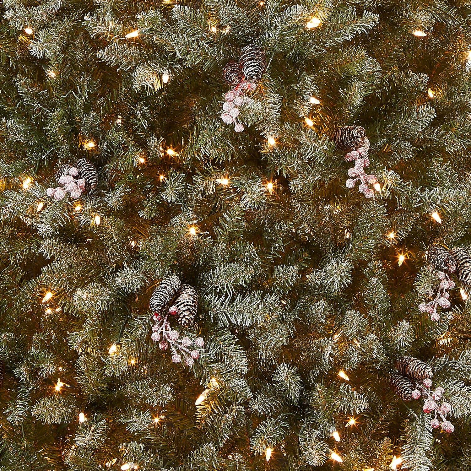 The Holiday Aisle® Dunhill Fir Tree with Clear Lights