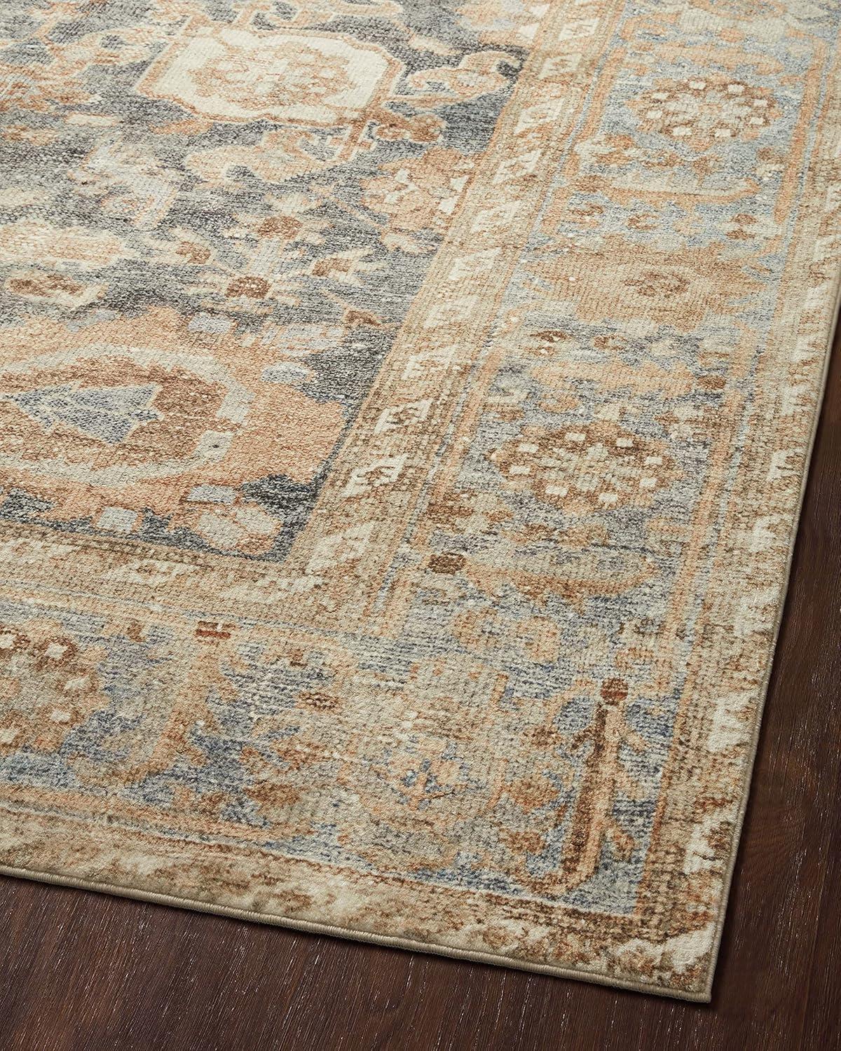 Loloi II Loloi Ocean/Spice Area Rug Feat. CloudPile