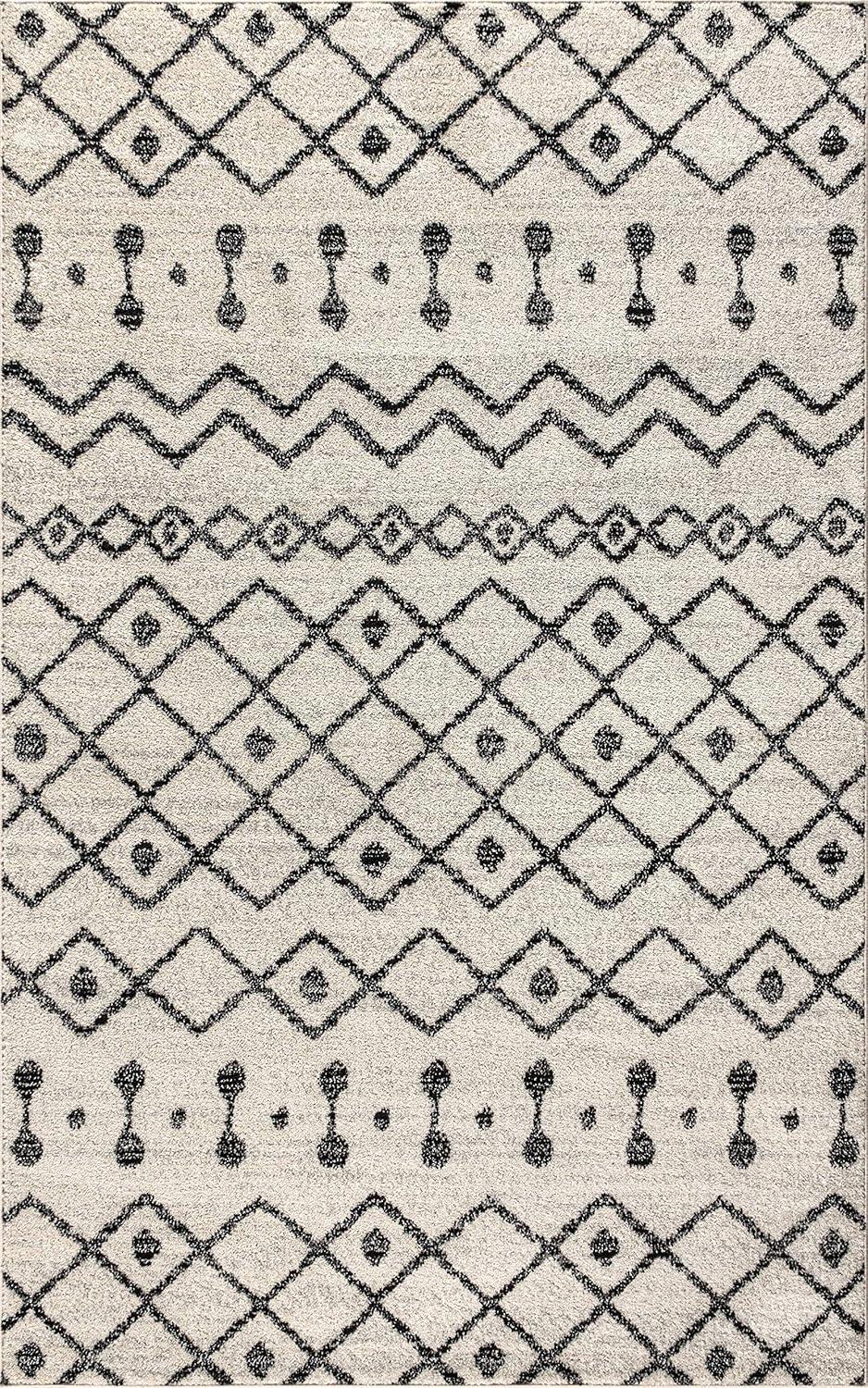 Aksil Moroccan Beni Souk Area Rug - JONATHAN Y