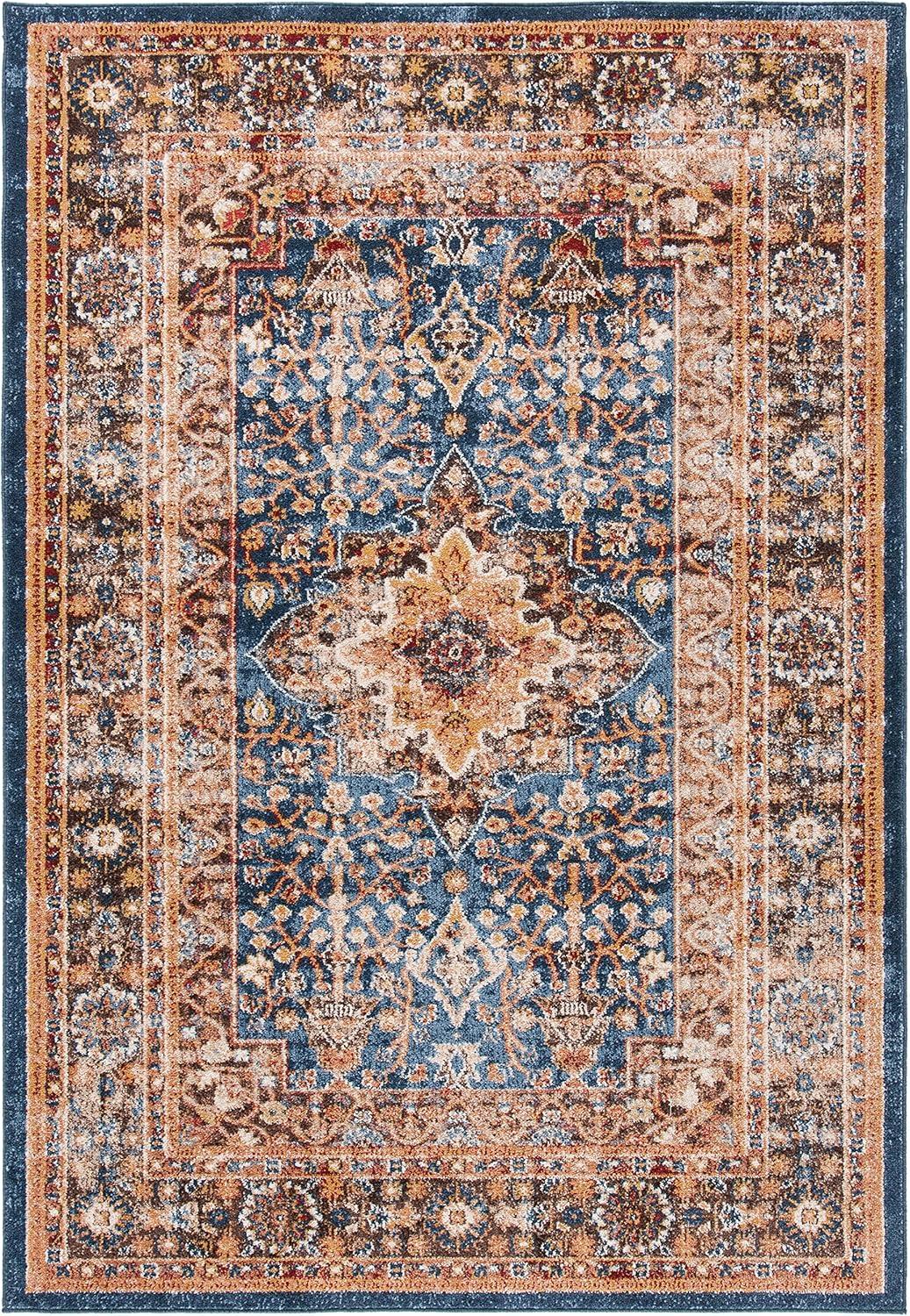 SAFAVIEH Bijar Rhona Oriental Area Rug, Brown/Rust, 3' x 5'