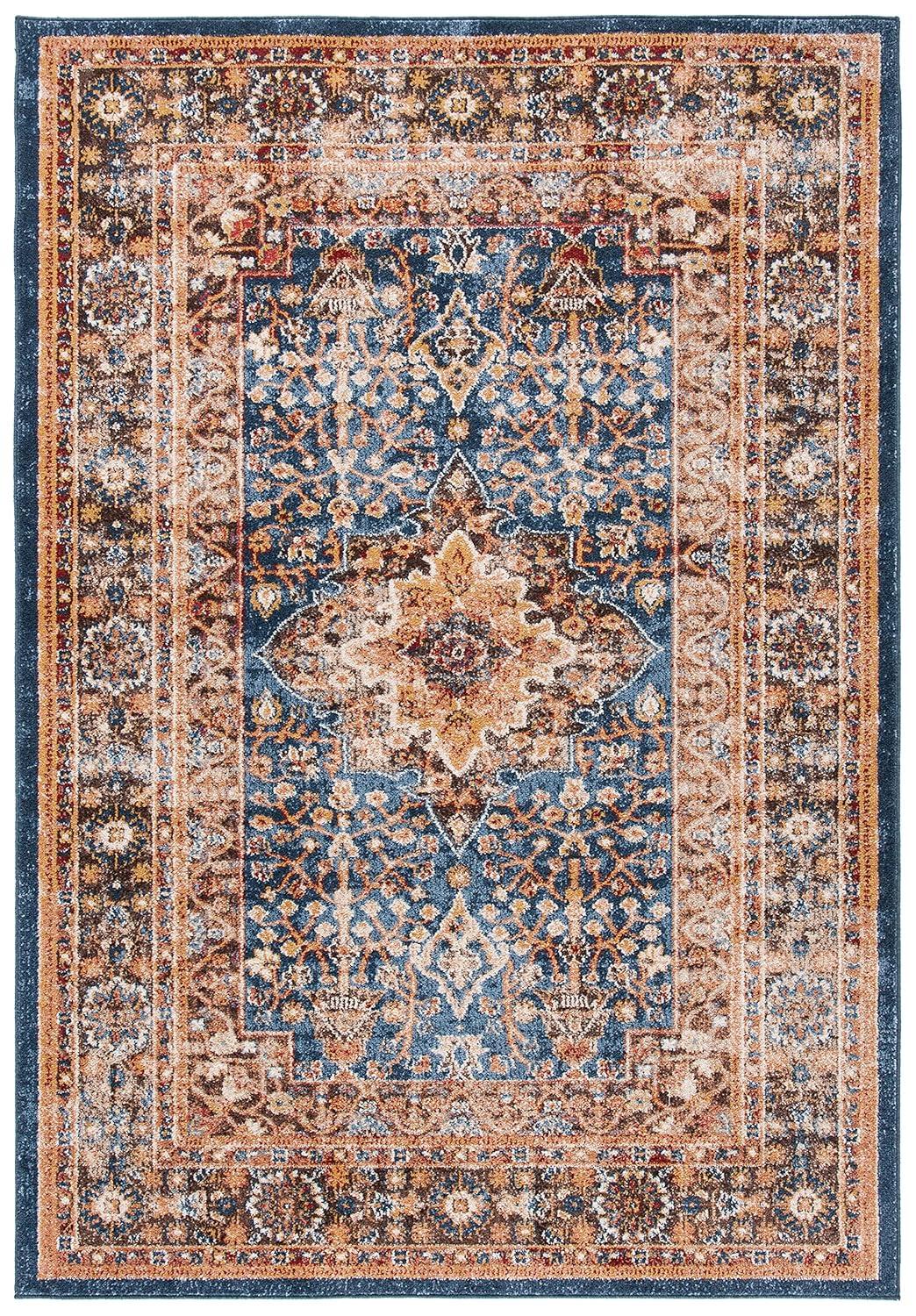 SAFAVIEH Bijar Rhona Oriental Area Rug, Brown/Rust, 3' x 5'
