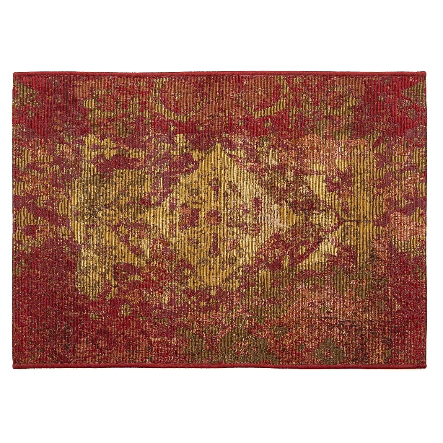 Liora Manne Marina Kermin Indoor/Outdoor Rug Saffron 2'7" x 4'3"