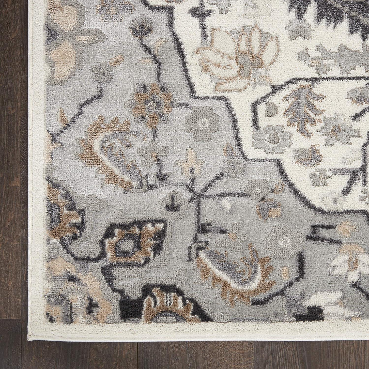 Nourison Elation Floral Medallion Indoor Rug