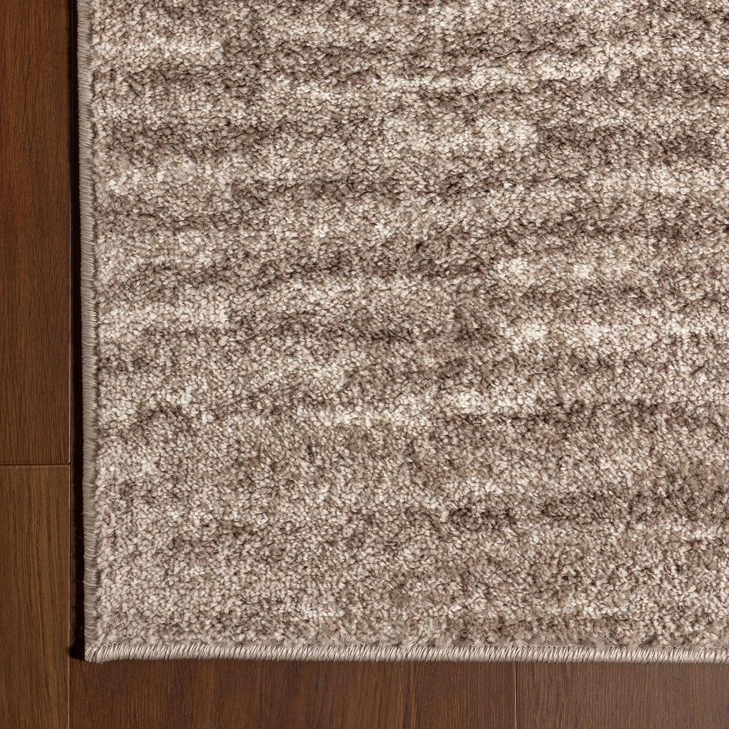 nuLOOM Sherill Abstract Transitional Area Rug, 7' 6" x 9' 6", Sherill Beige