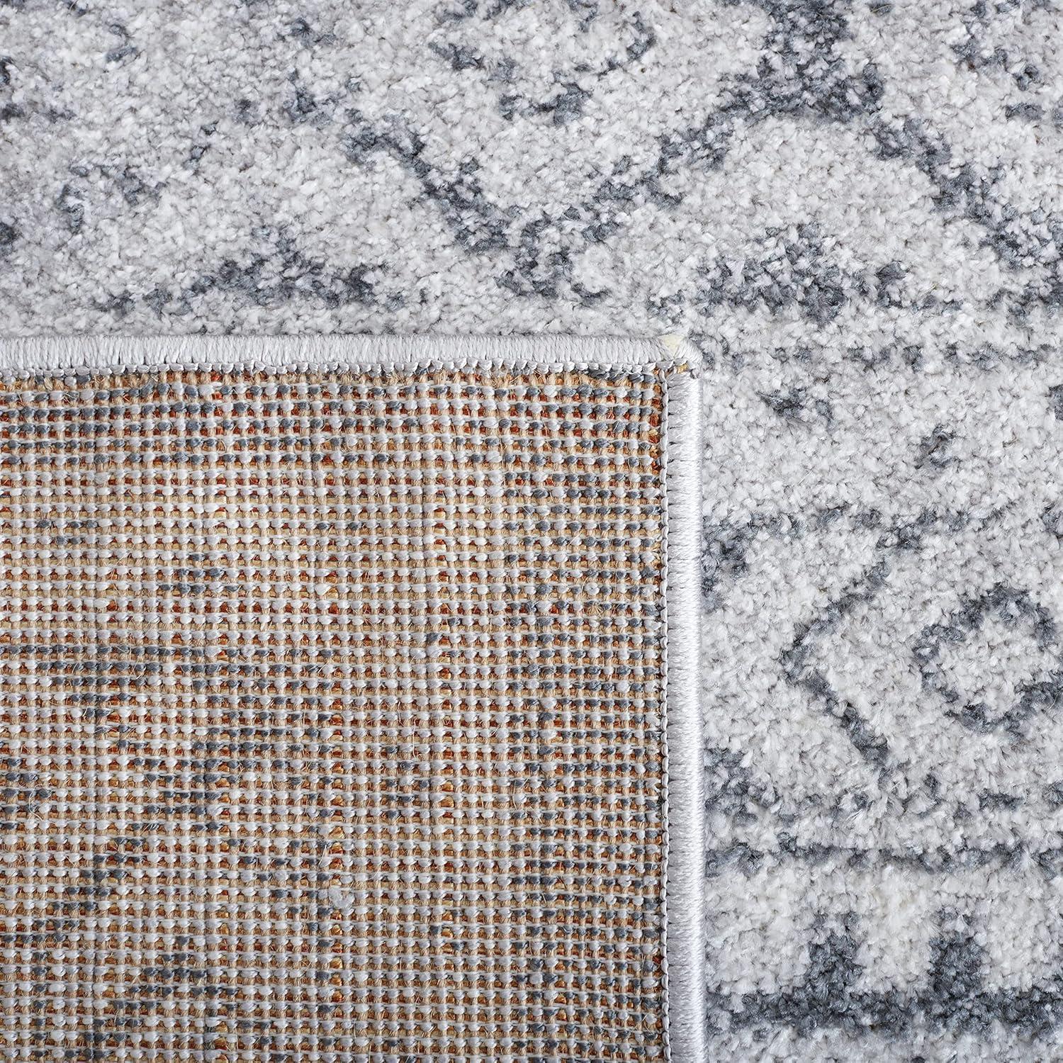 Toscana TOS658 Power Loomed Area Rug - Grey/Ivory - 8'x10' - Safavieh.