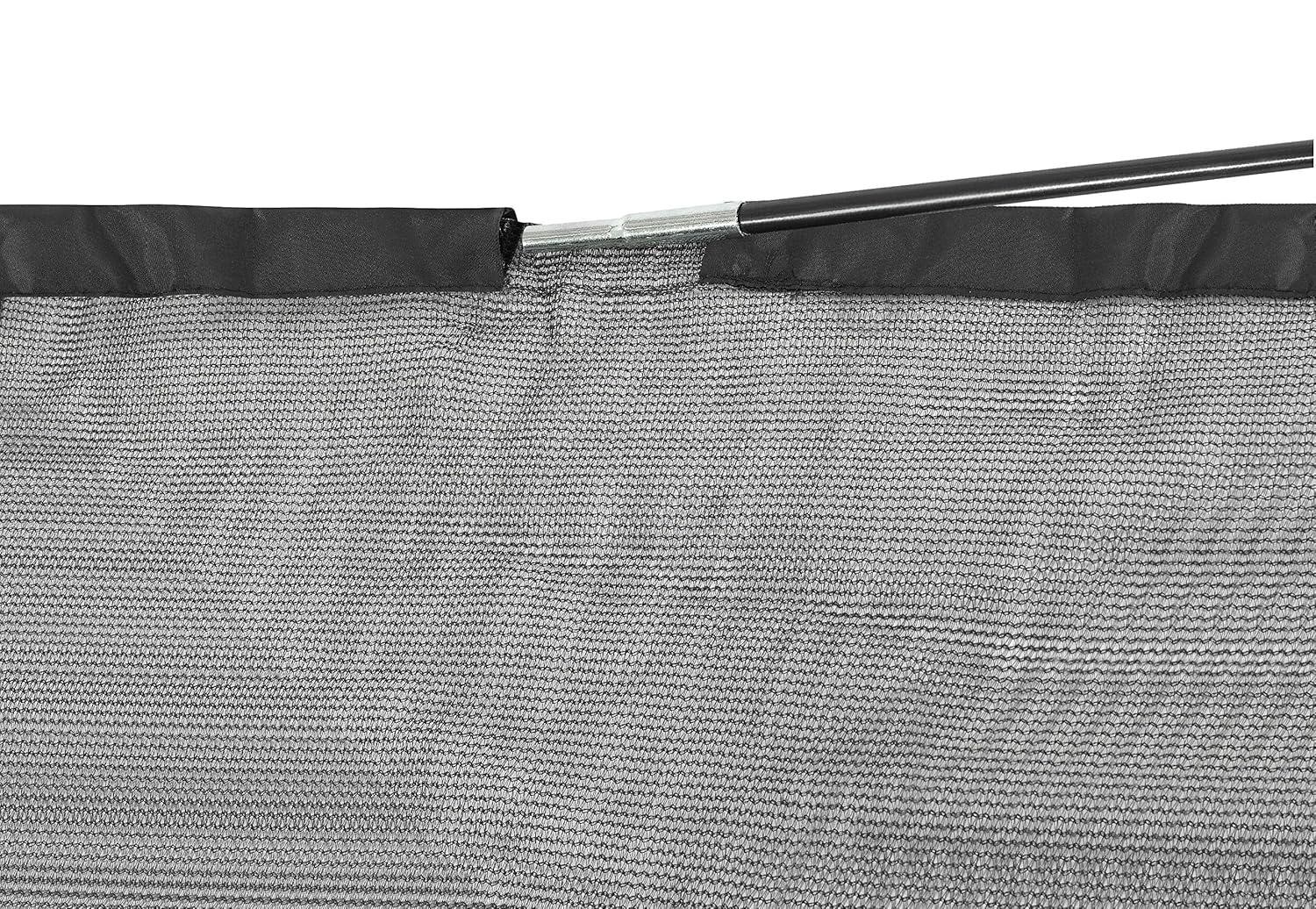 Upper Bounce Machrus Upper Bounce Trampoline Safety Net For 14 ft Round trampolines using 4 Curved Poles