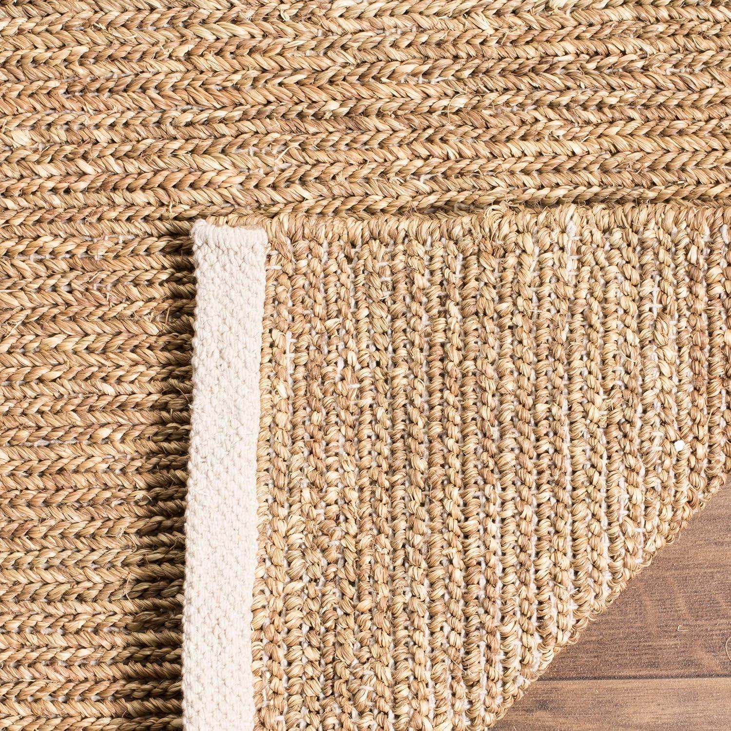 Natural Fiber NF510 Hand Woven Indoor Area Rug - Natural - 5'x8' - Safavieh.