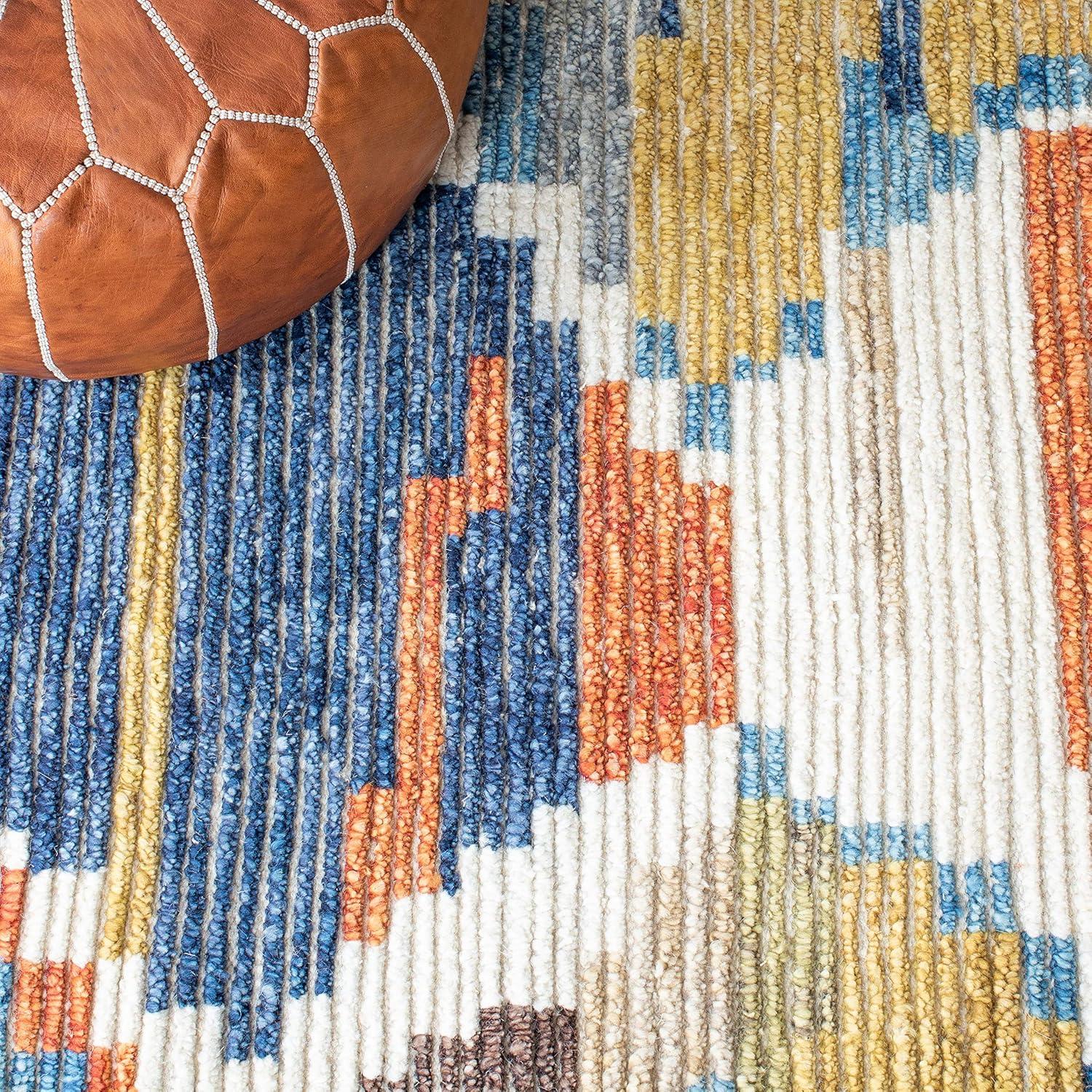 Kenya KNY524 Hand Knotted Area Rug - Multi - 8'x10' - Safavieh.