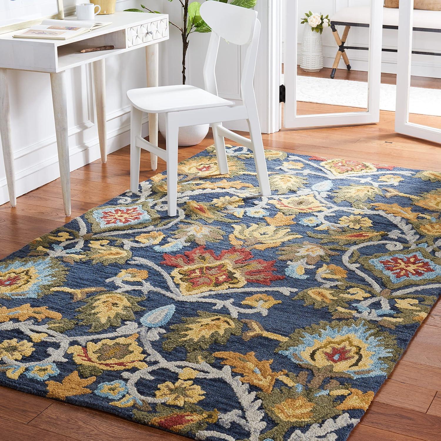 Blossom BLM402 Hand Tufted Area Rug  - Safavieh