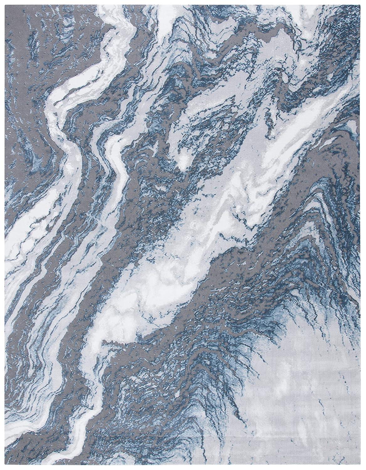 Craft CFT819 Loomed Indoor Area Rug - Grey/Blue - 8'x10' - Safavieh