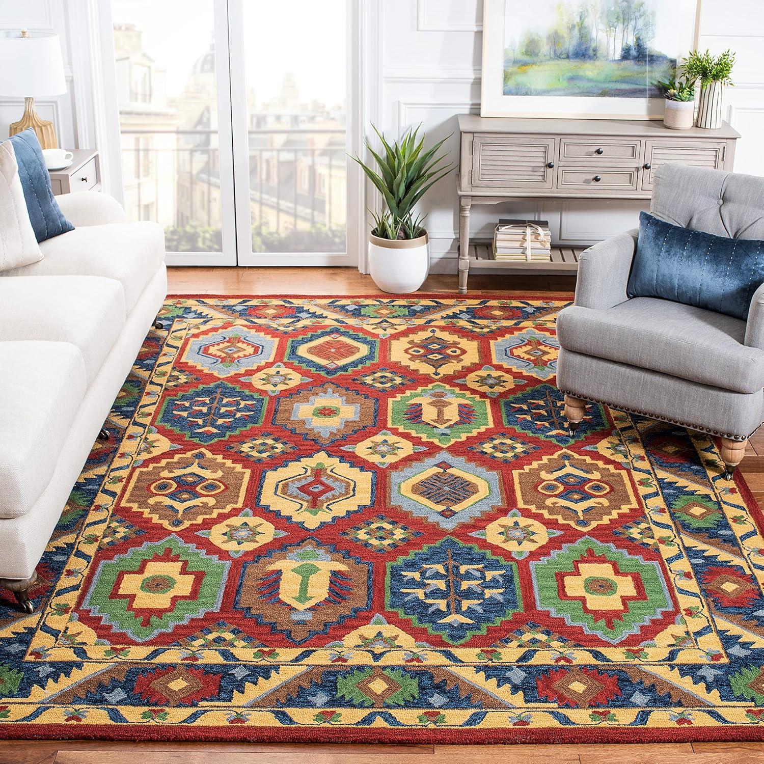 Heritage HG352 Hand Tufted Area Rug  - Safavieh