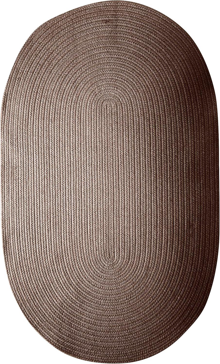 Colonial Mills Handmade Braided Federal Blue Area Rug