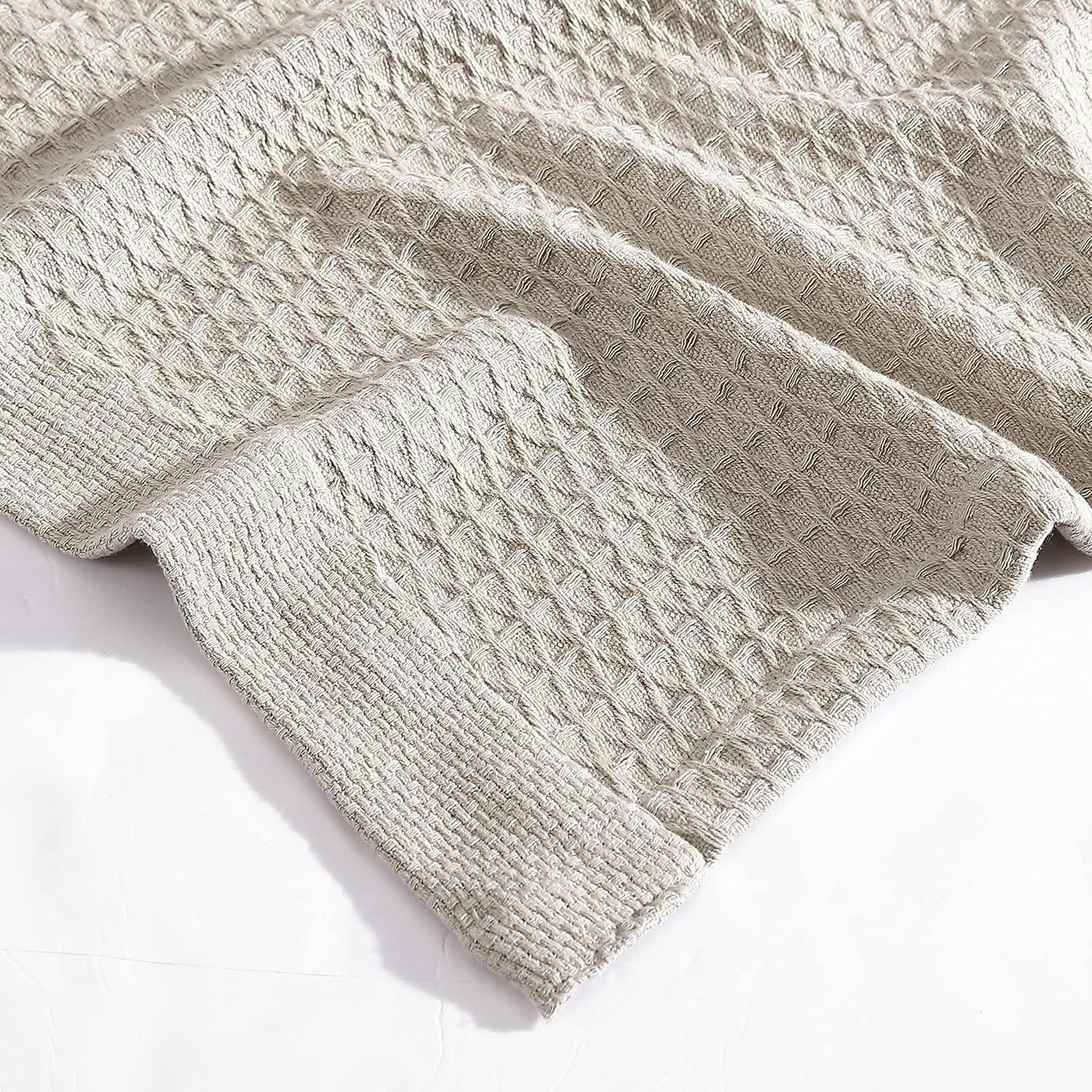 Nautica Nautica Baird Solid Cotton Reversible Blanket