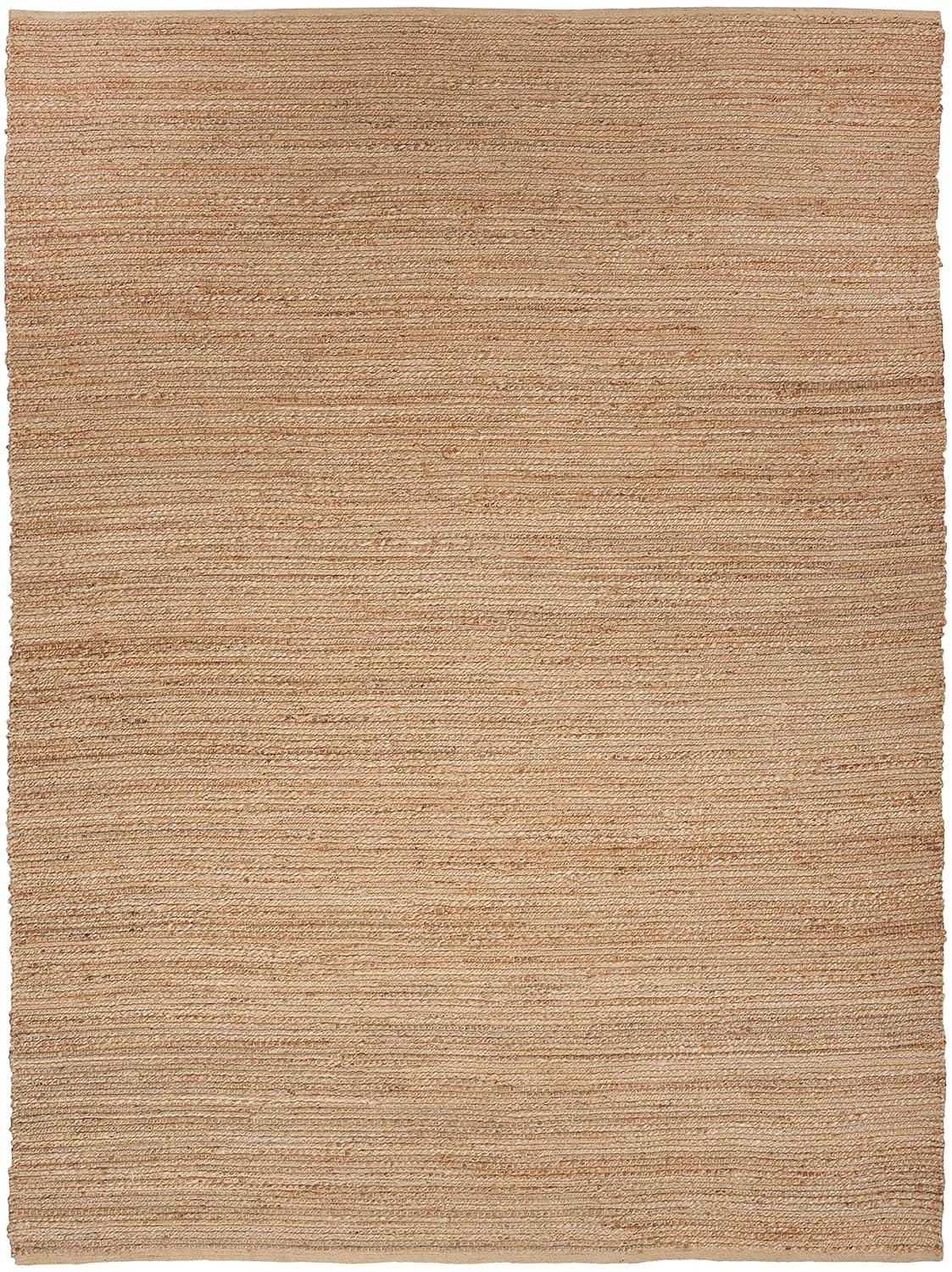 Nourison Hand Woven Natural Jute Rug Natural 8' x 10'