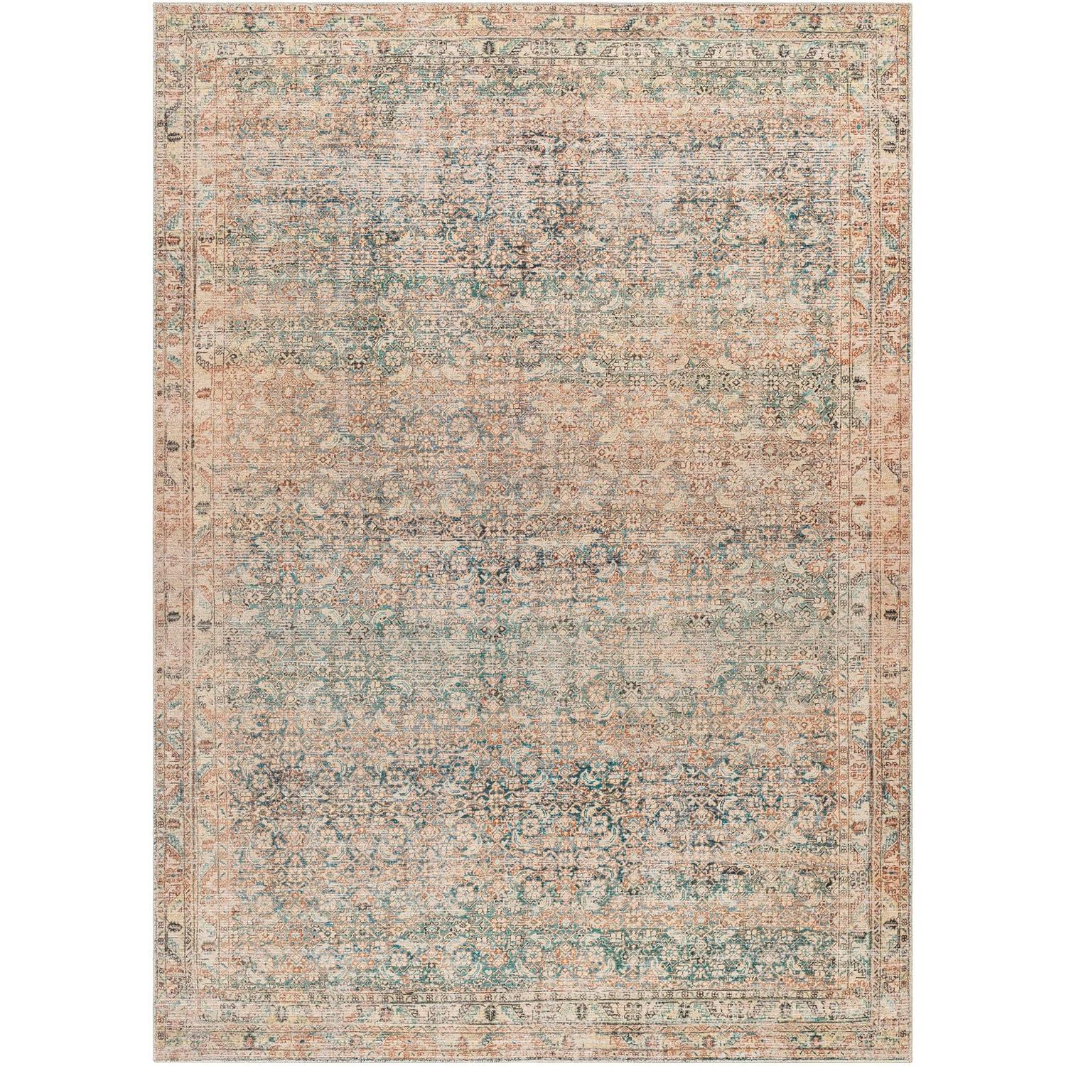 Becki Owens x Livabliss Marlene Vintage Sage/Brown Area Rug
