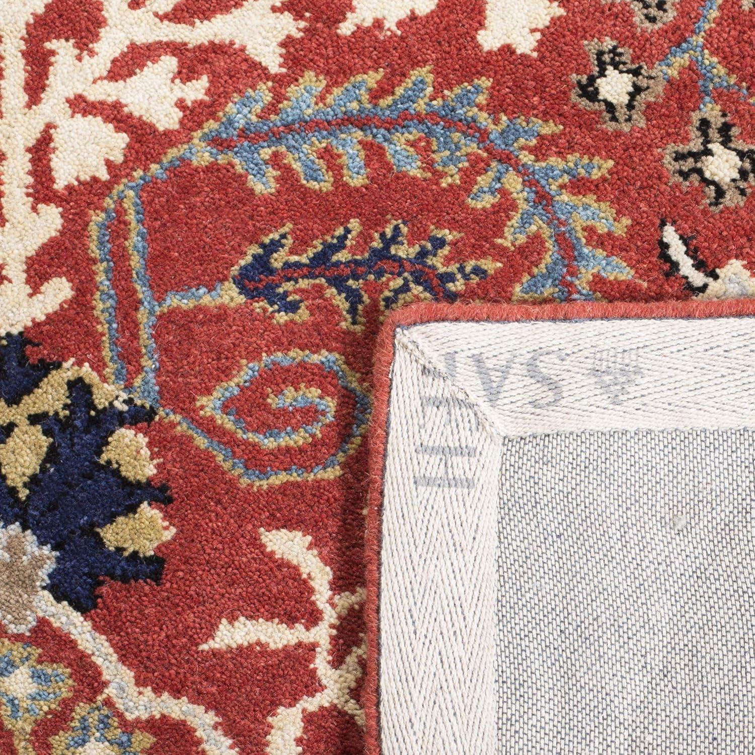 SAFAVIEH Antiquity Caelestinus Oriental Wool Area Rug, Red/Multi, 9' x 12'