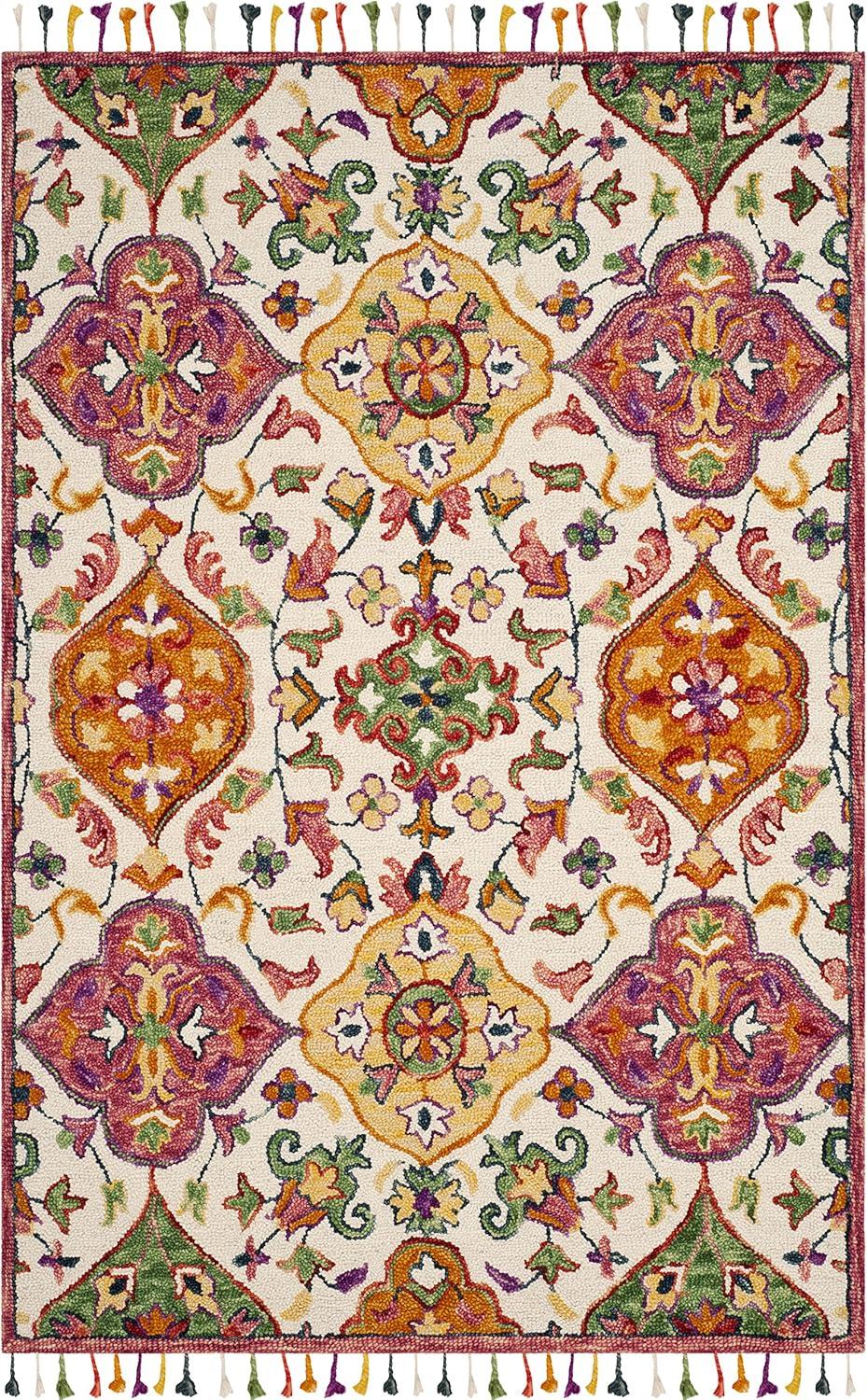 Blossom BLM456 Hand Tufted Area Rug  - Safavieh