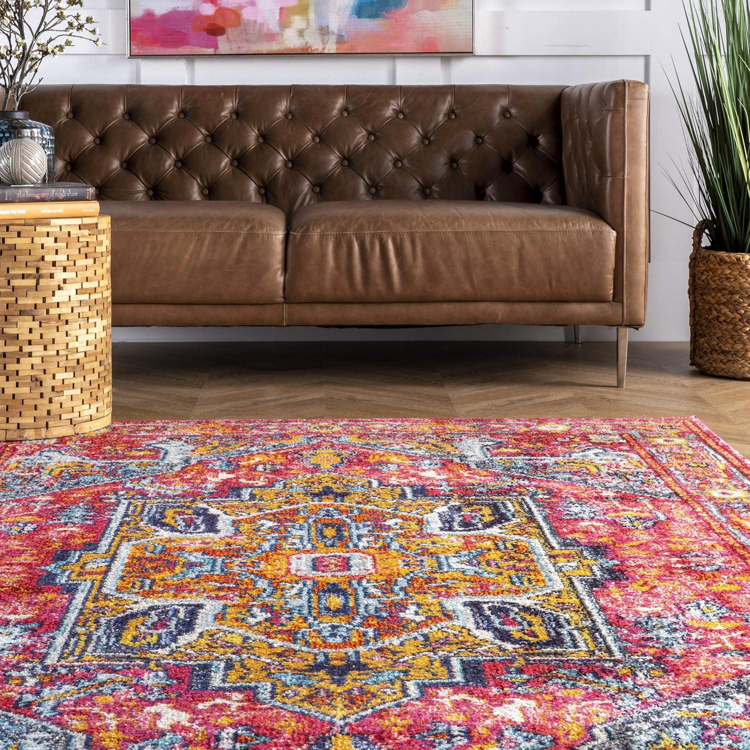 Nuloom Reyna Medallion Indoor Area Rug