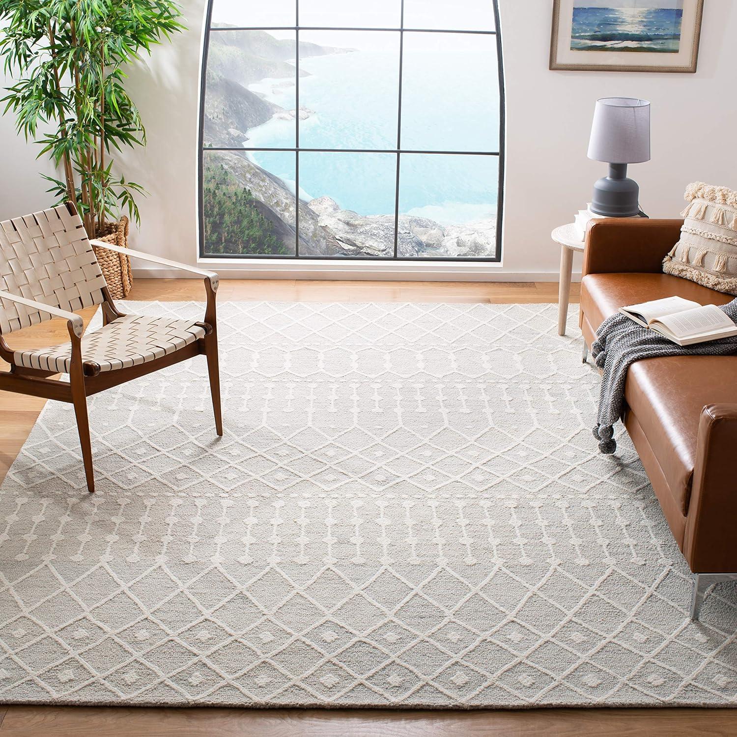 Blossom BLM115 Hand Tufted Area Rug  - Safavieh