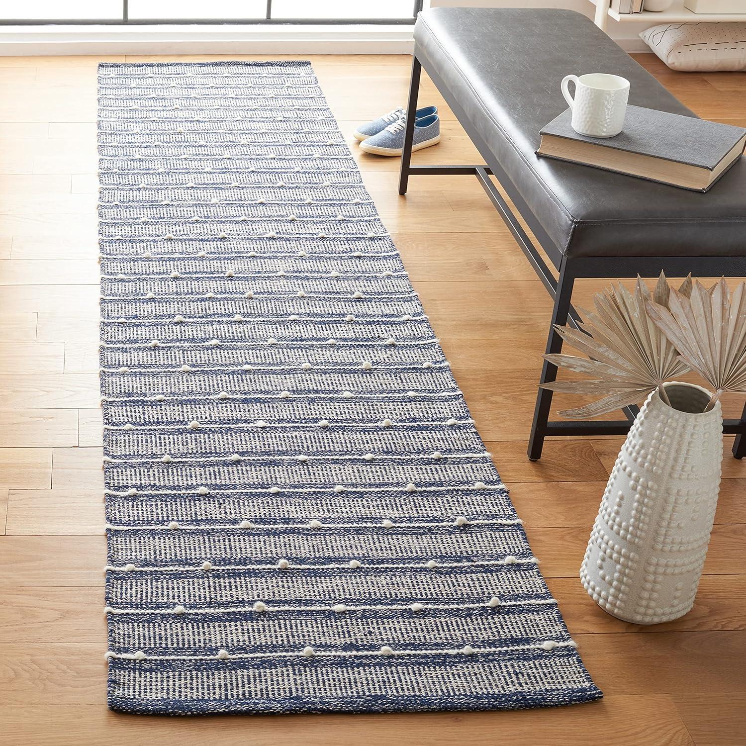 Striped Kilim STK513 Hand Woven Area Rug  - Safavieh