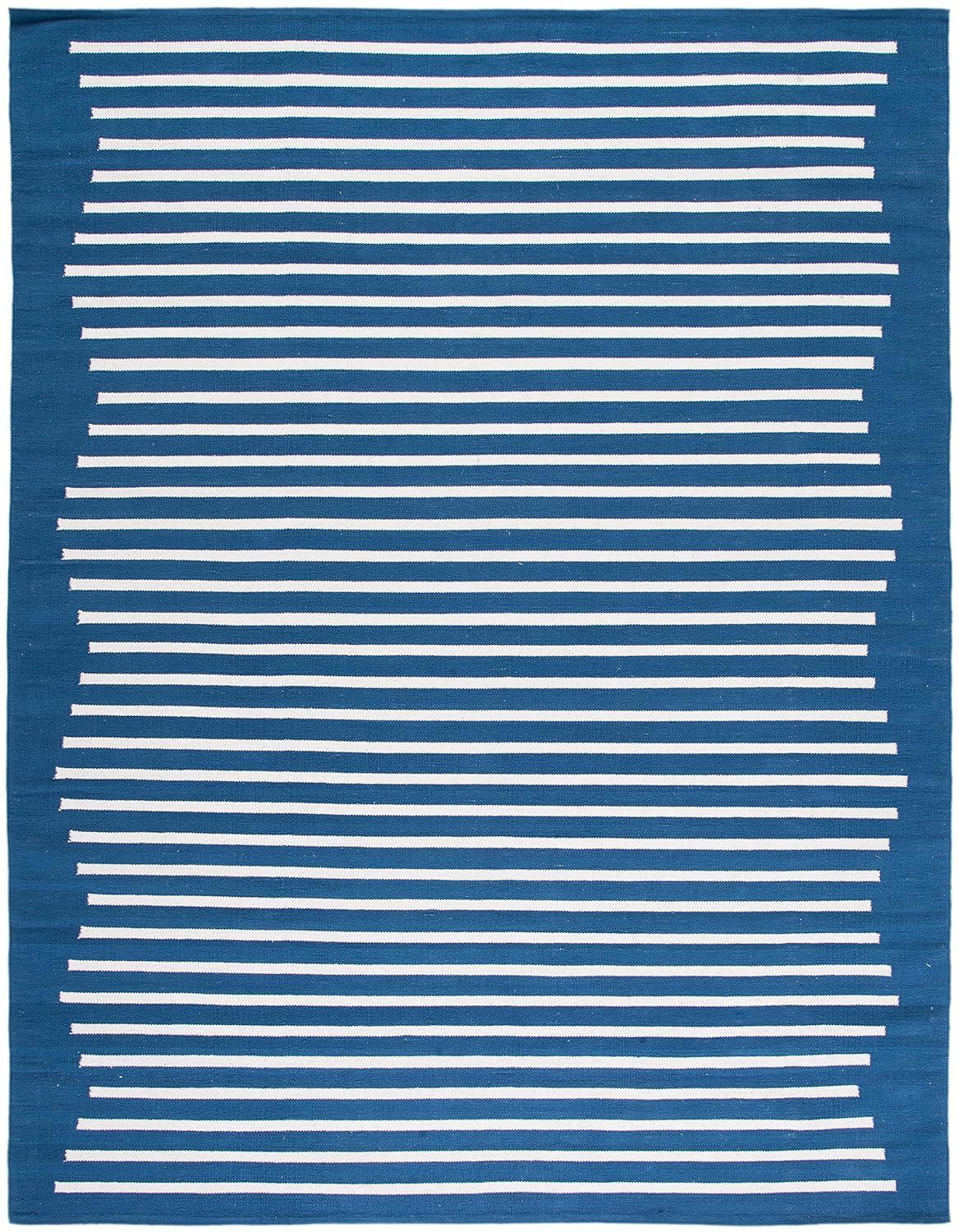 Montauk MTK712 Hand Woven Indoor Area Rug - Blue/Ivory - 8'x10' - Safavieh