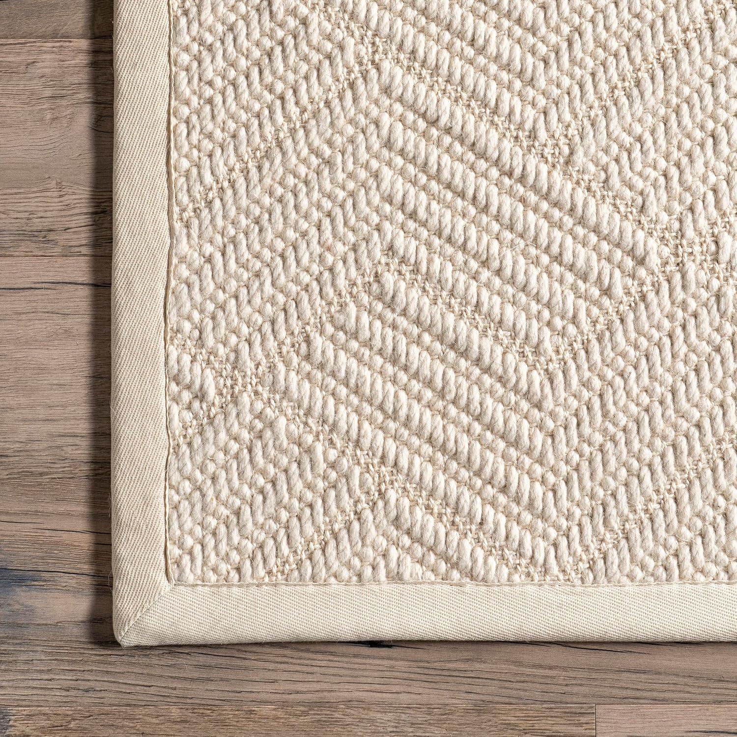 Nuloom Natural Textured Suzanne Indoor Area Rug