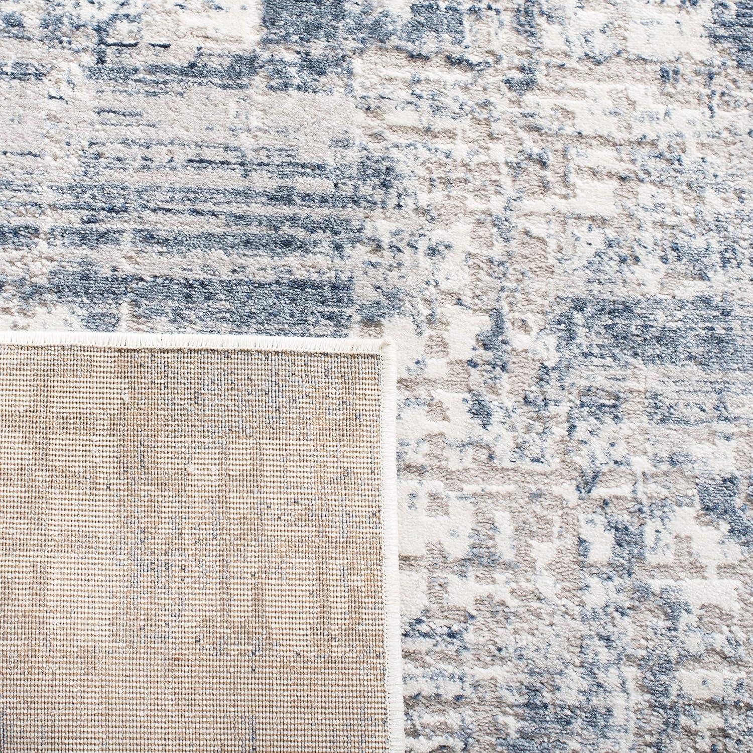 Amelia ALA786 Power Loomed Area Rug - Blue/Grey - 5'3"x7'6" - Safavieh.
