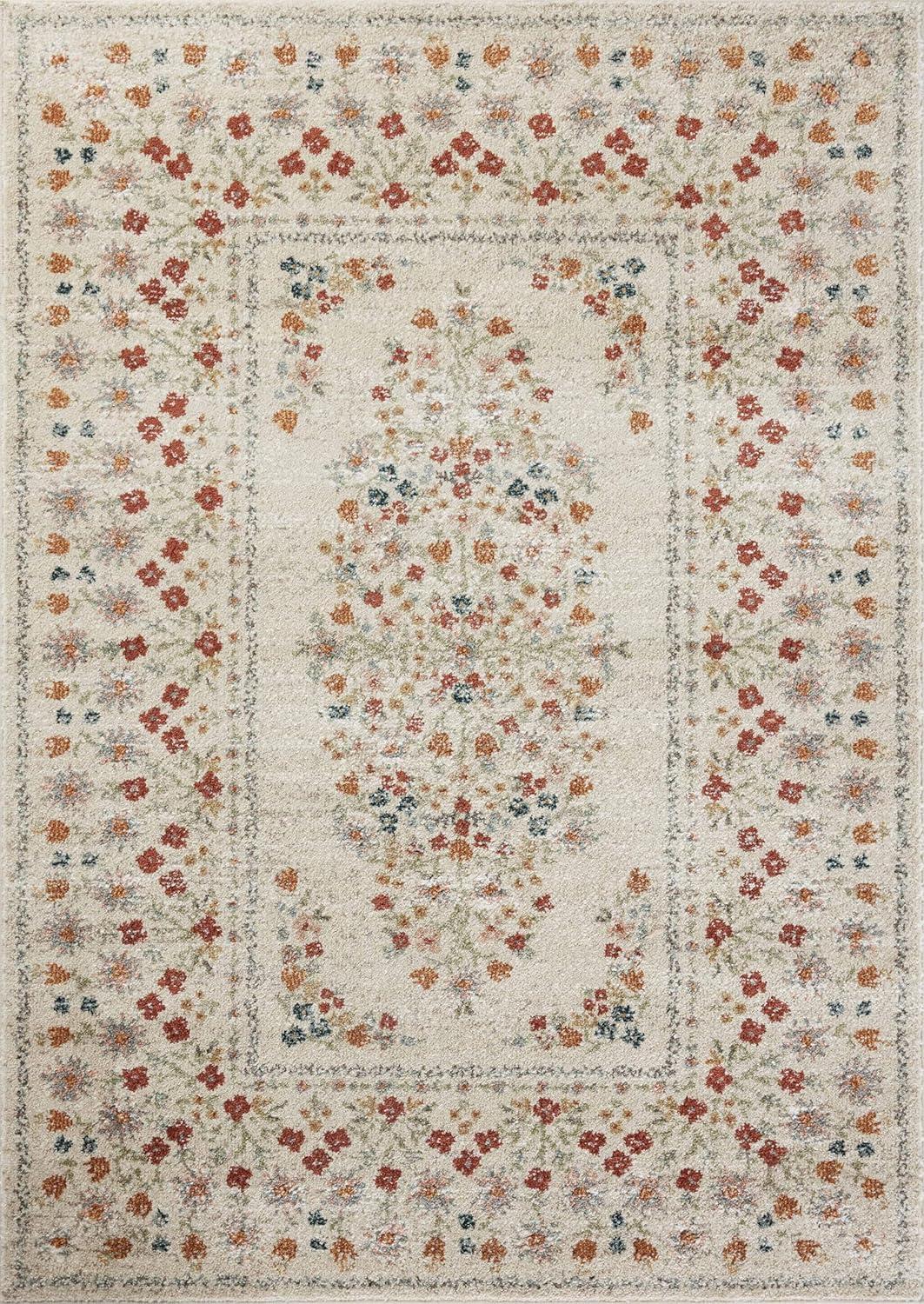 Rifle Paper Co. x Loloi Laurel Linen Area Rug