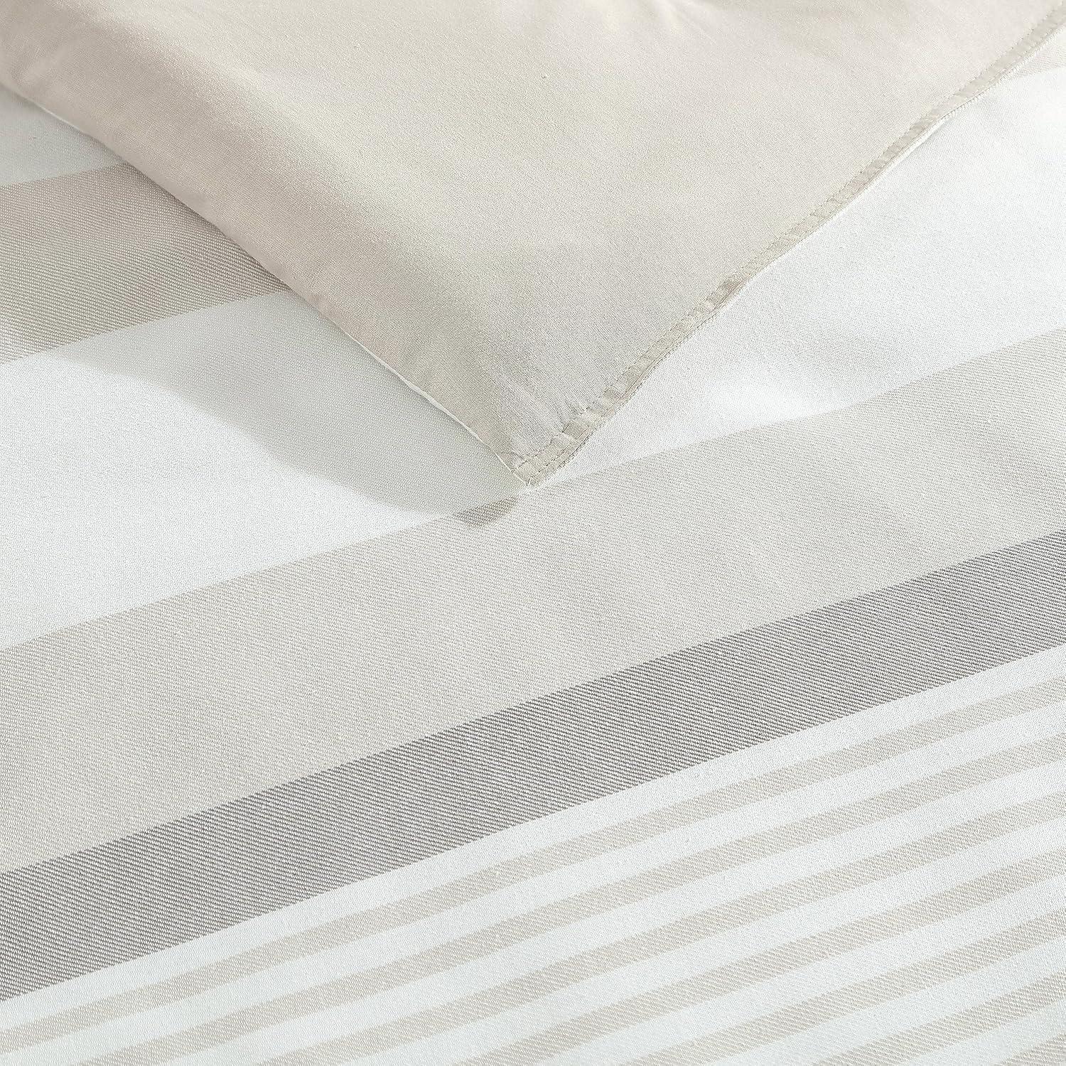 Nautica Saybrook Cotton Reversible Duvet Cover Set