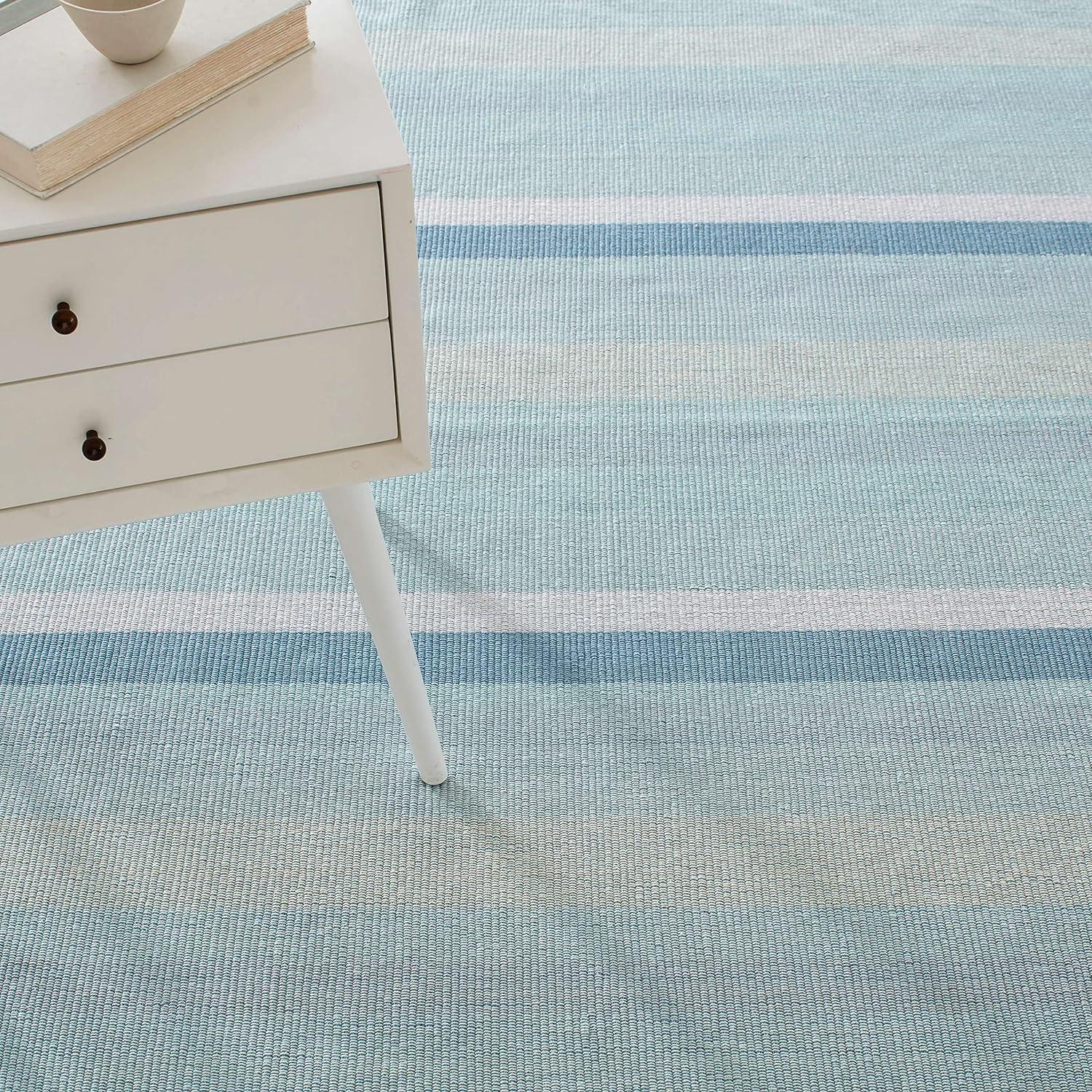 Shore Flatweave Cotton Striped Rug