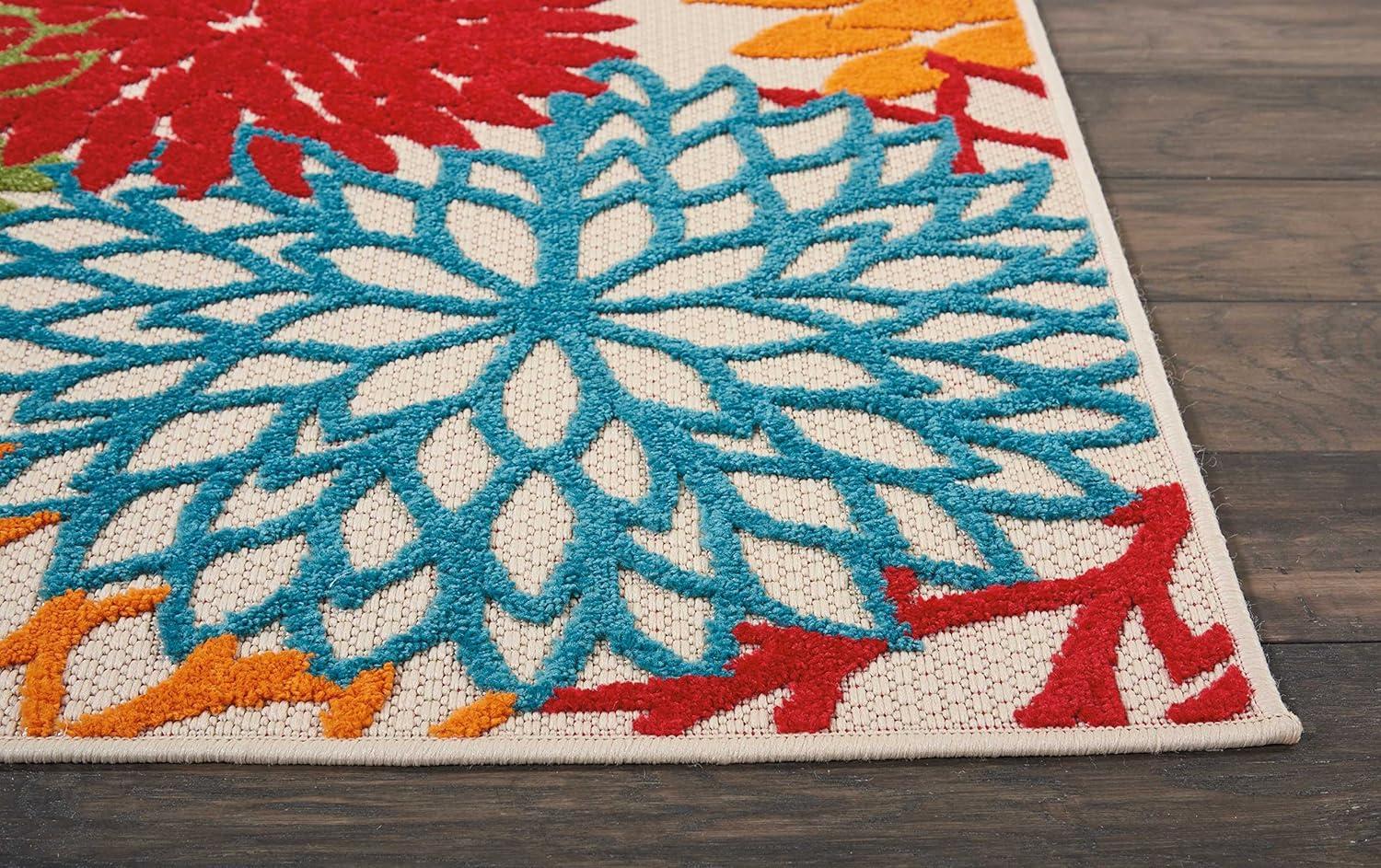 Nourison Aloha Floral Bloom Outdoor Rug