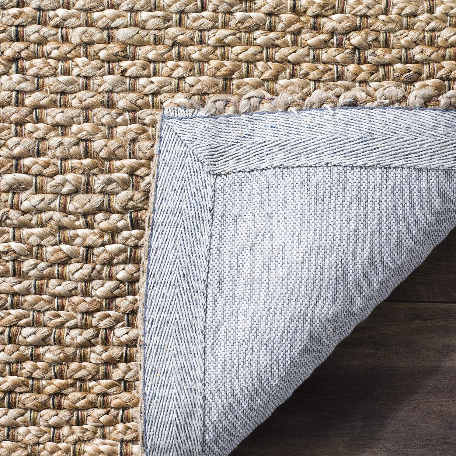 SAFAVIEH Natural Fiber Lillian Braided Jute Area Rug, Natural, 3' x 5'