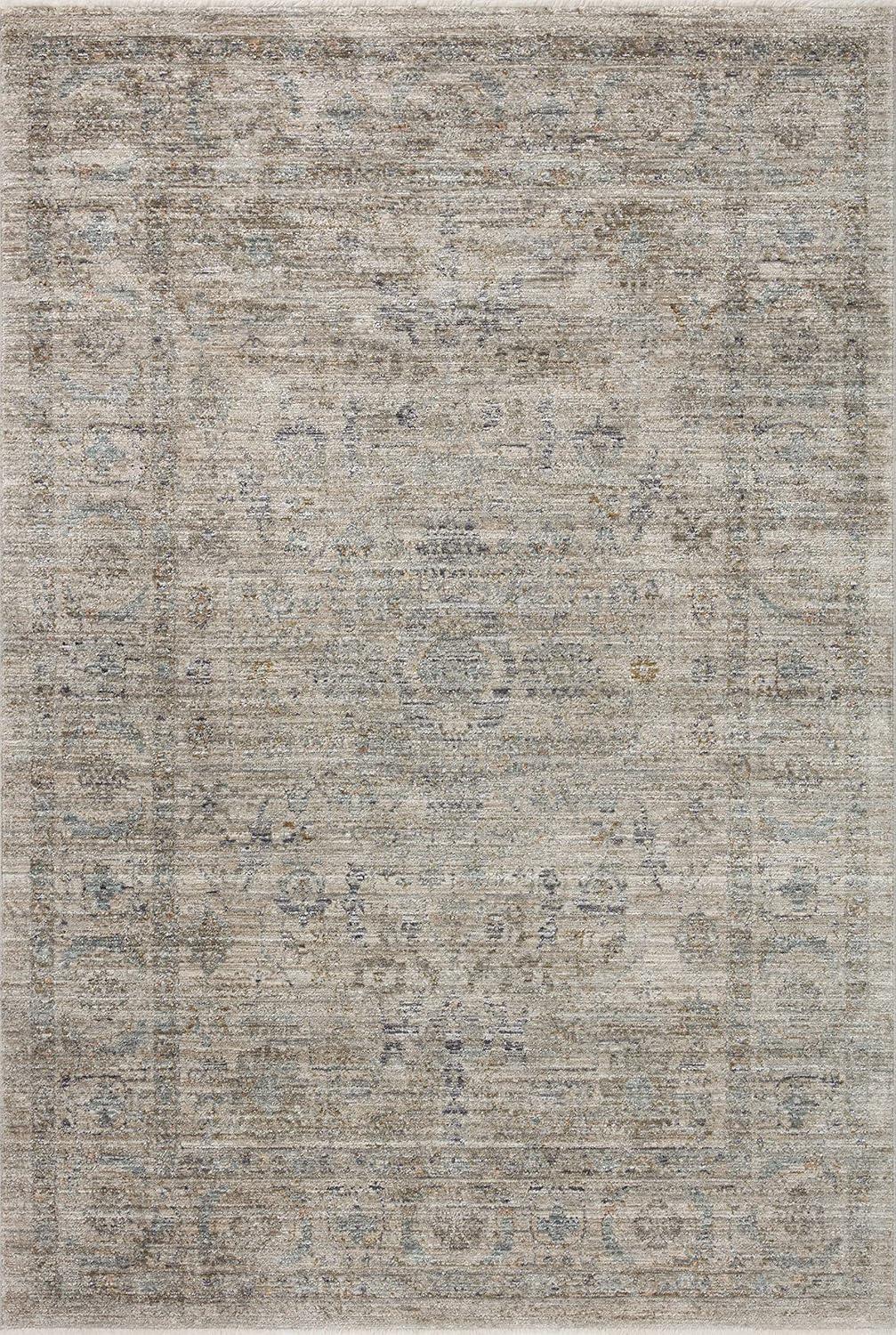 Jean Stoffer x Loloi Katherine Beige / Mist Area Rug