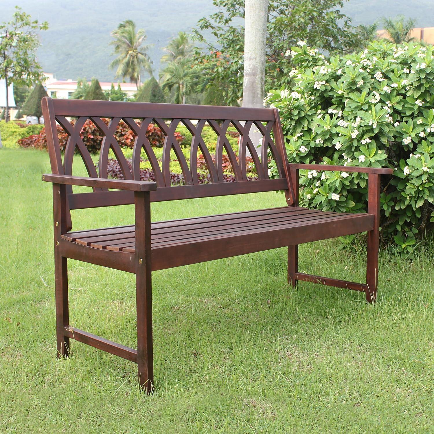 Northbeam BCH0330610810 Criss Cross Garden Bench