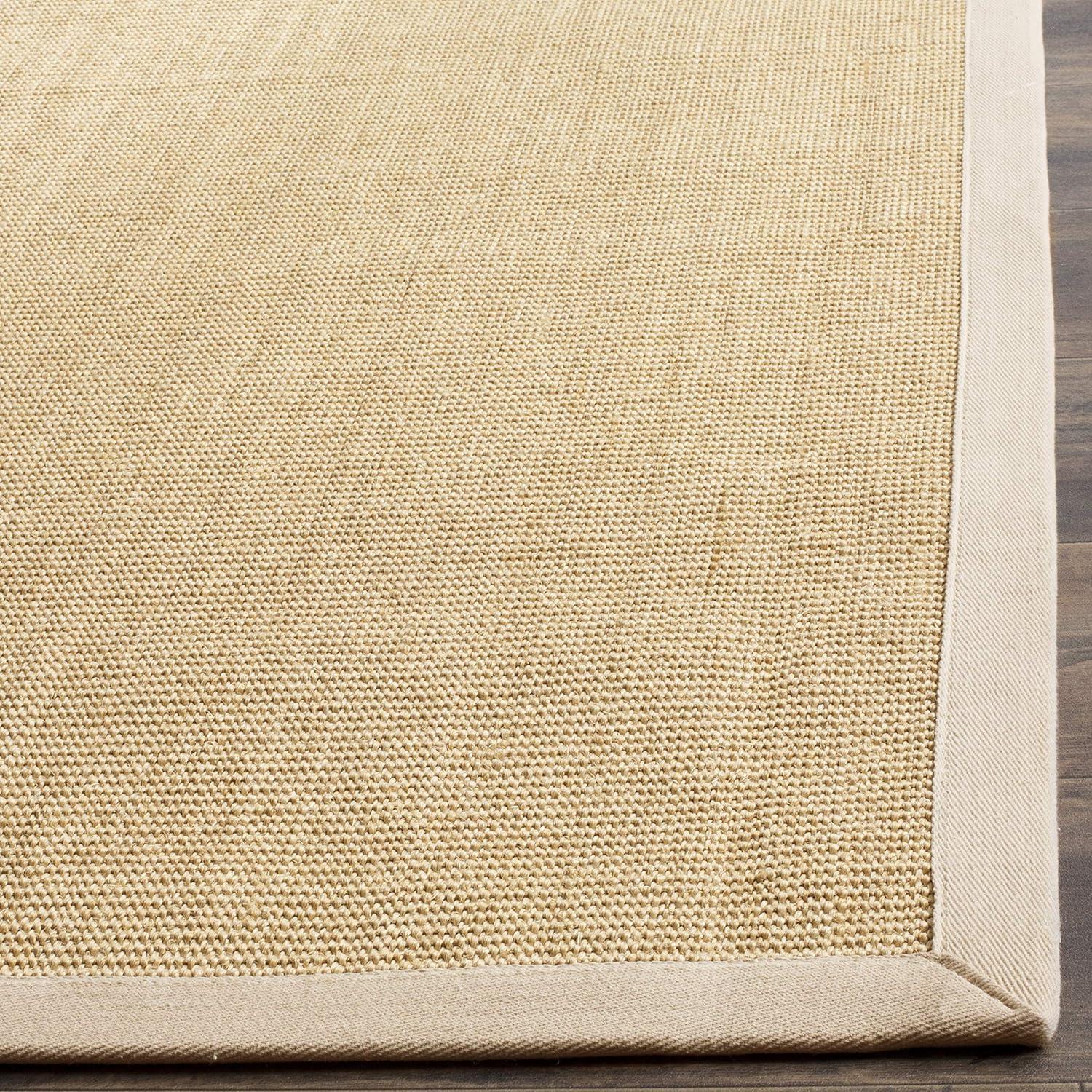 Natural Fiber NF441 Power Loomed Indoor Accent Rug - Maize/Wheat - 2'6"x4' - Safavieh.