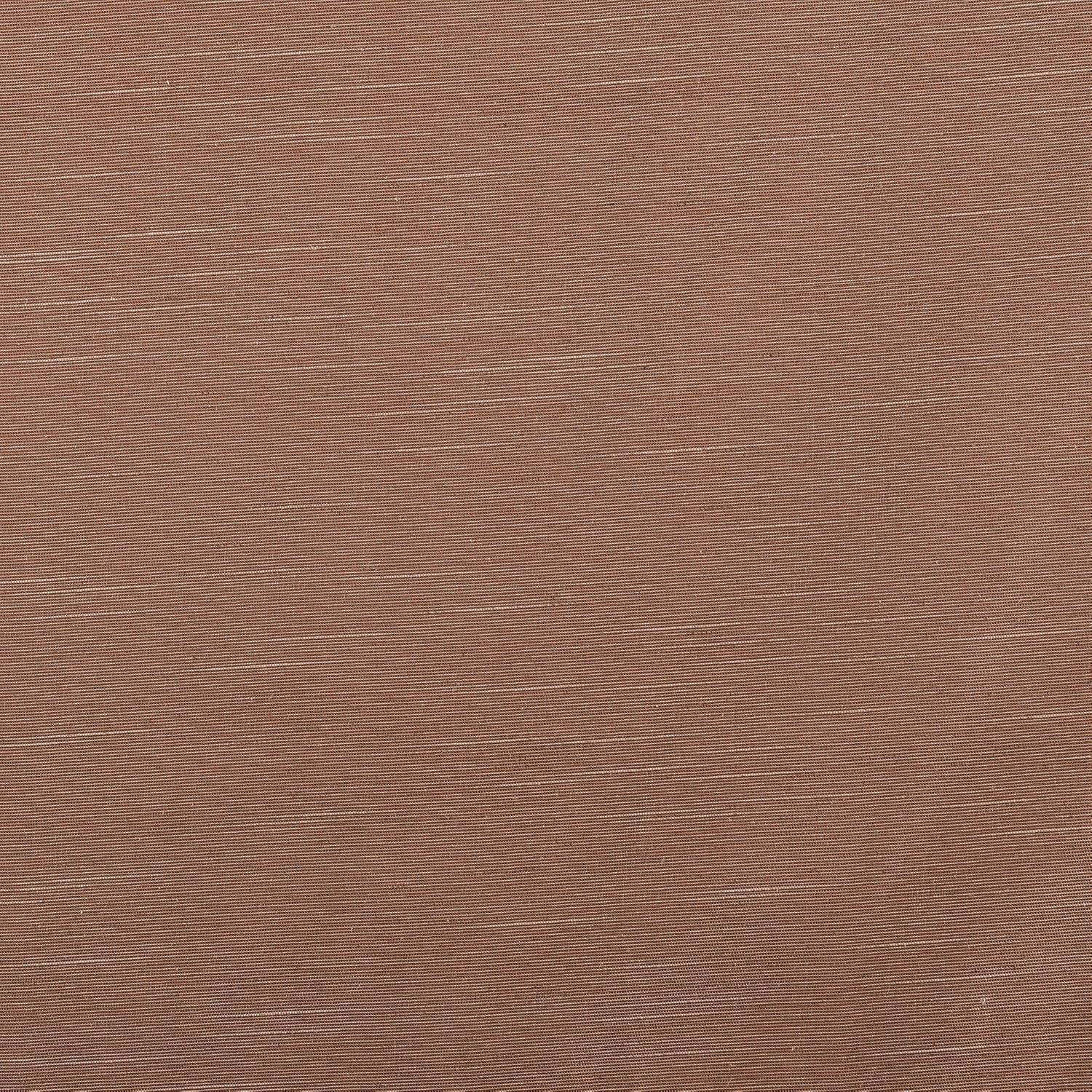 50"x84" Archaeo Total Blackout Textured Linen Blend Grommet Top Curtain Panel Pecan Brown: Modern Noise Reduction