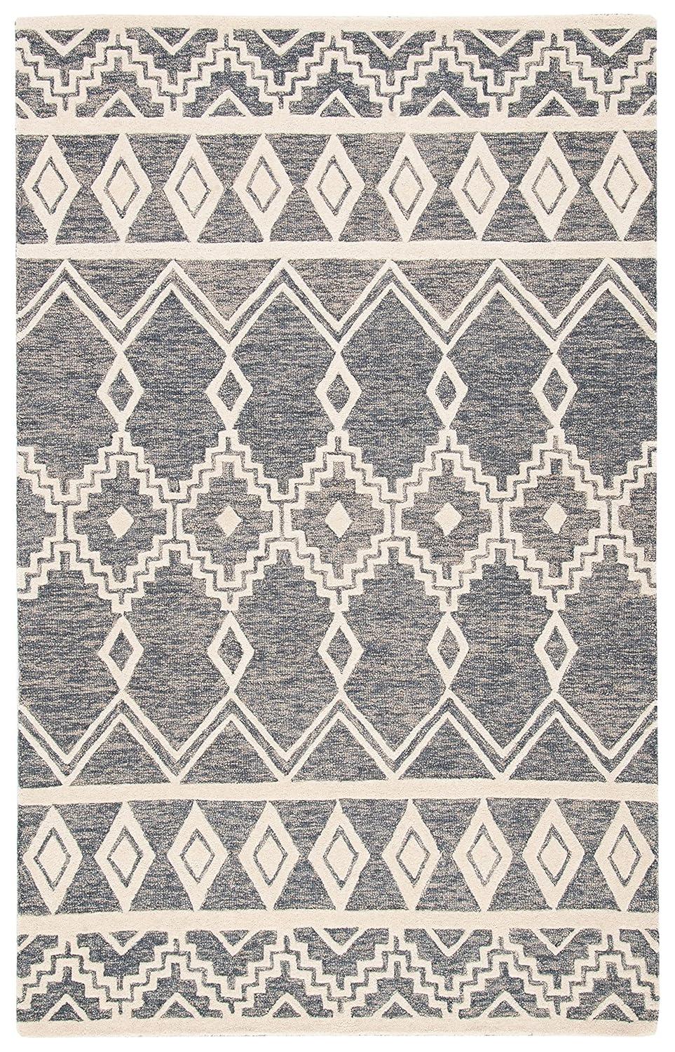 Union Rustic Abbegail Hand Tufted Wool Southwestern Rug