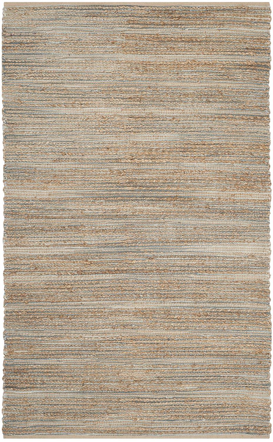 Cape Cod CAP851 Woven Indoor Area Rug - Blue - 4'x6' - Safavieh