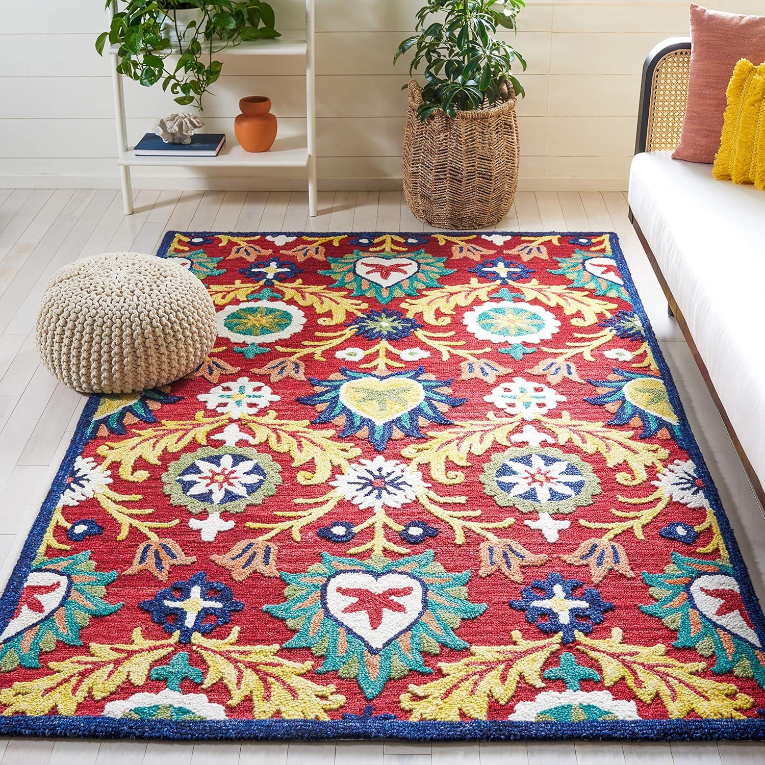 Blossom BLM563 Hand Tufted Area Rug  - Safavieh