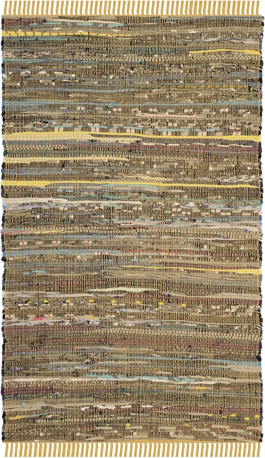 Rag Area Rug RAR127 Hand Woven Area Rug  - Safavieh