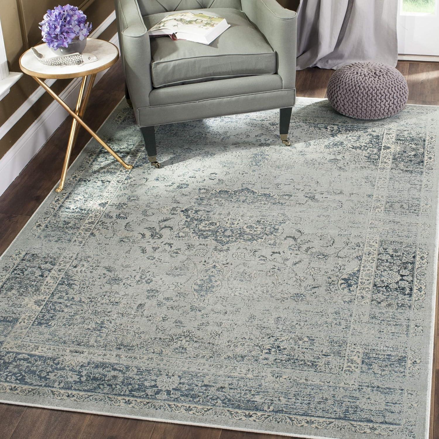 Vintage VTG113 Power Loomed Accent Rug Spruce 3'-3" X 5'-7" - Safavieh.
