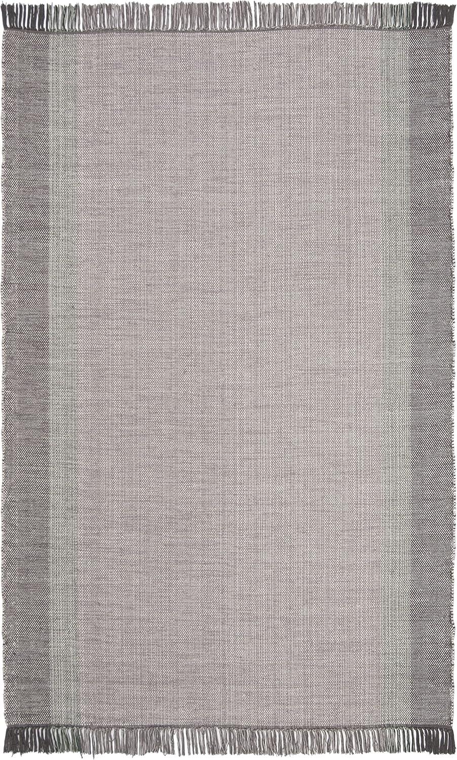 Montauk MTK301 Hand Woven Indoor Area Rug - Green/Grey - 7'x7' - Safavieh