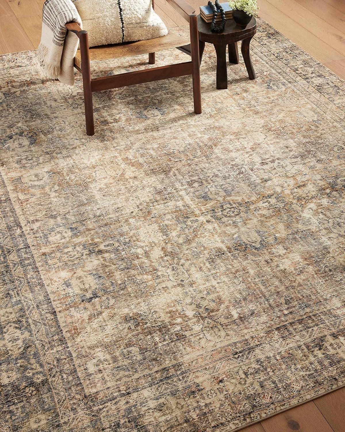 Amber Lewis x Loloi Morgan Sunset / Ink Area Rug feat. CloudPile