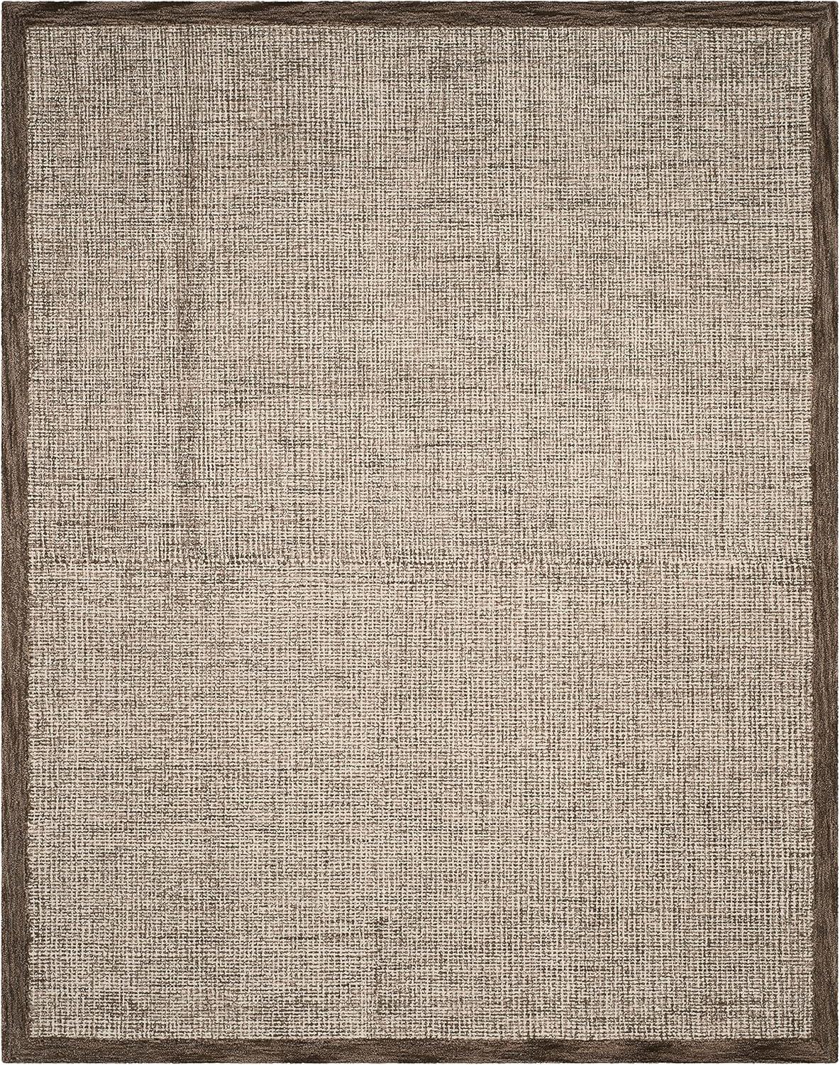 Abstract ABT220 Handmade Indoor Area Rug - Navy/Ivory - 5'x8' - Safavieh
